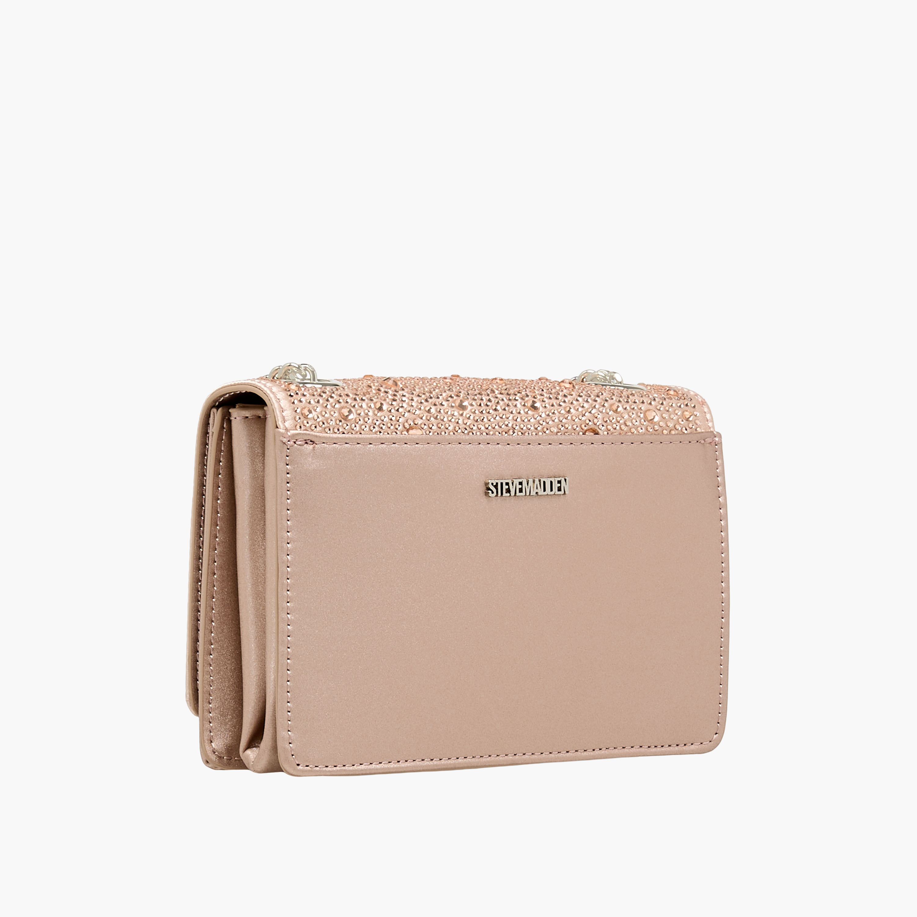 STEVE MADDEN Embellished Crossbody Bag with Chain Strap-women-bagsandwallets-handbags-image-4