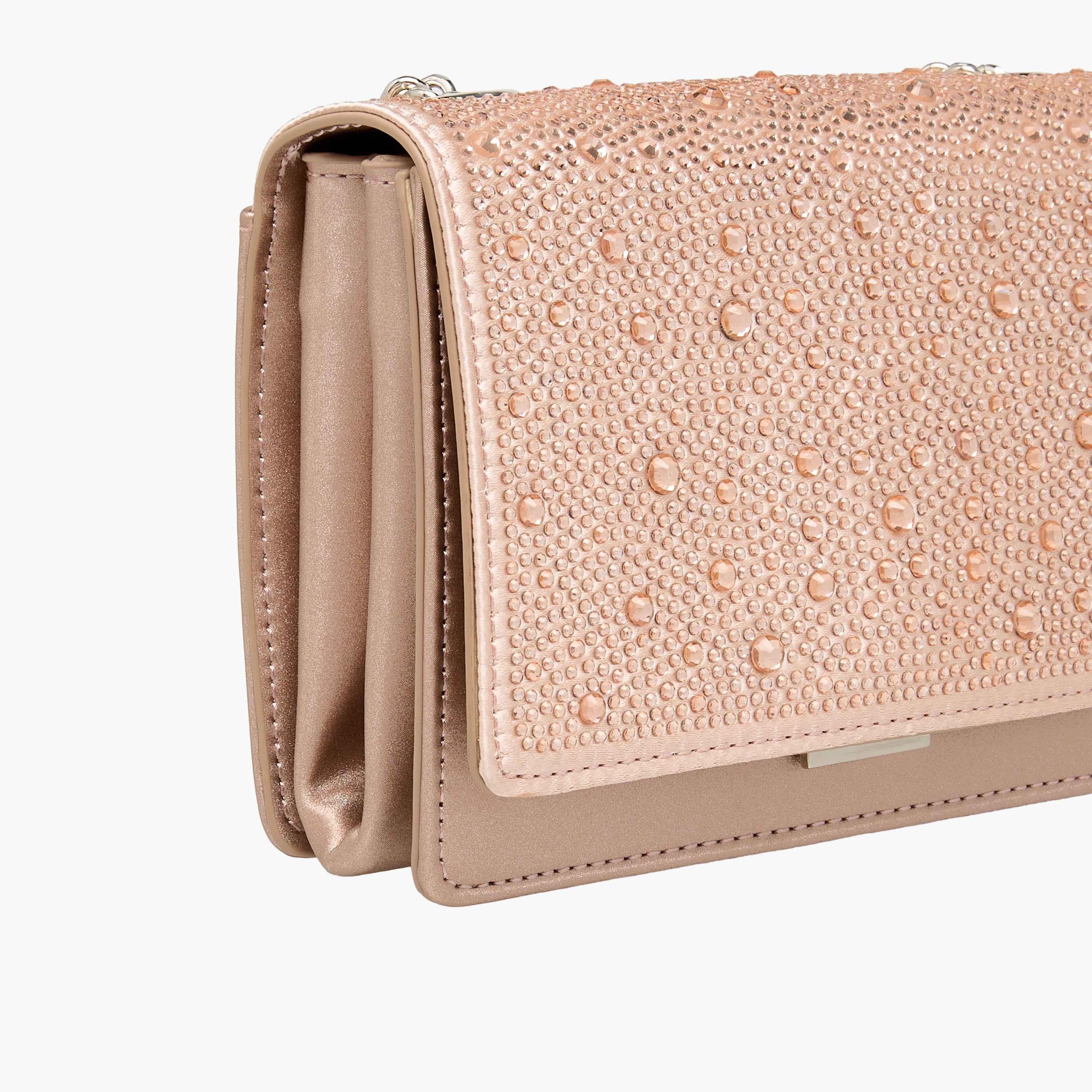 STEVE MADDEN Embellished Crossbody Bag with Chain Strap-women-bagsandwallets-handbags-image-5