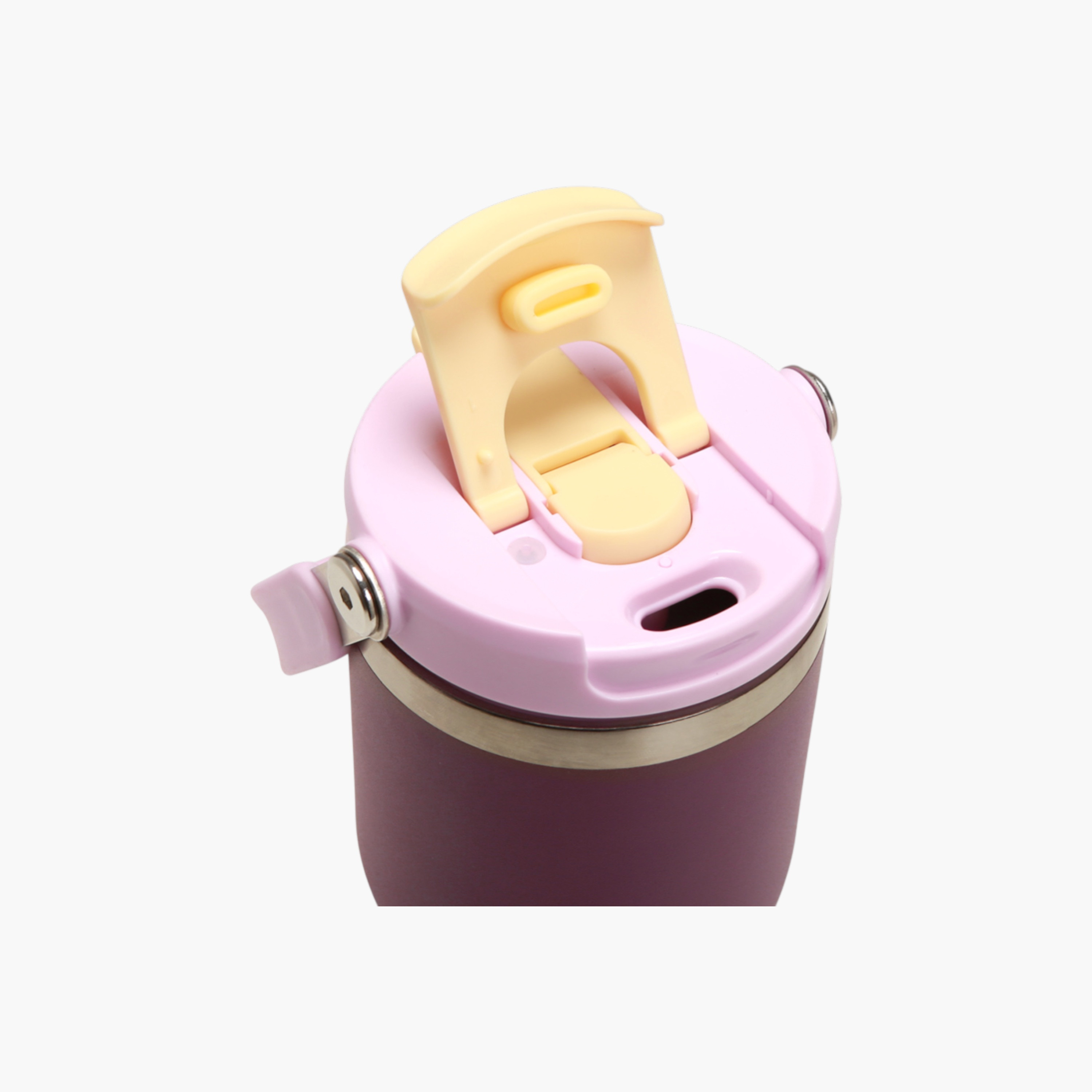 Hydrobrew Vacuum Insulated Sipper Tumbler with Handle - 500 ml-school-waterbottles-image-9