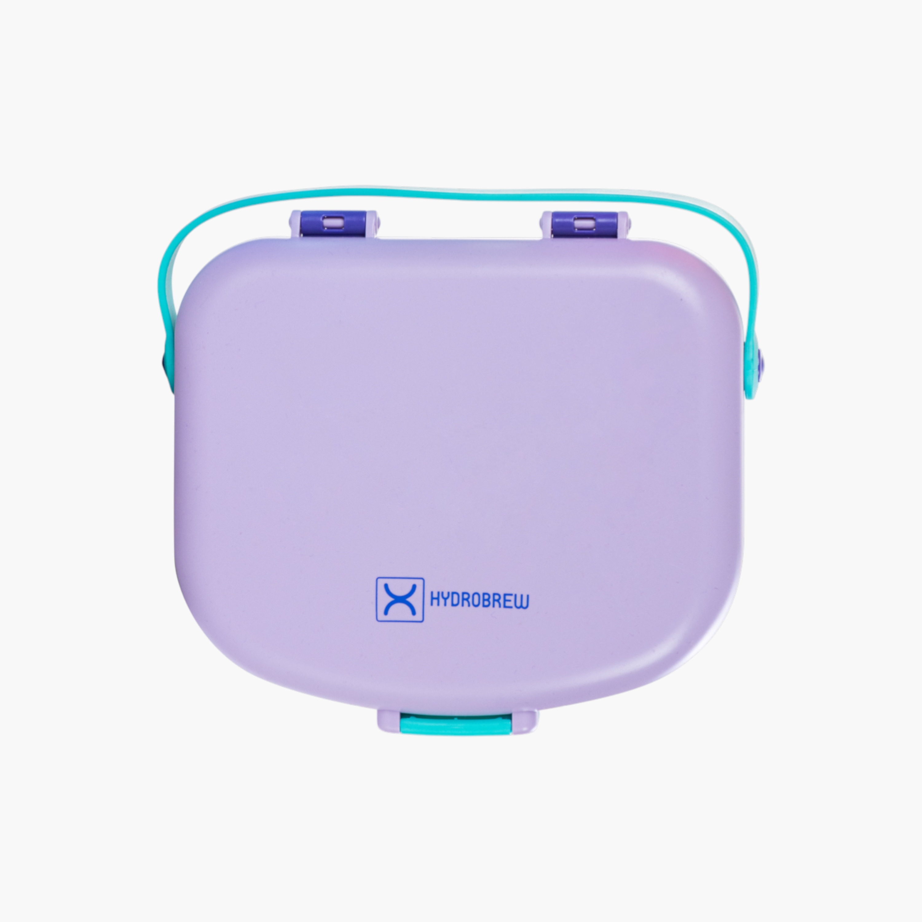 Hydrobrew Solid 4-Compartment Bento Lunch Box with Spoon and Fork-school-lunchessentials-lunchboxes-image-2
