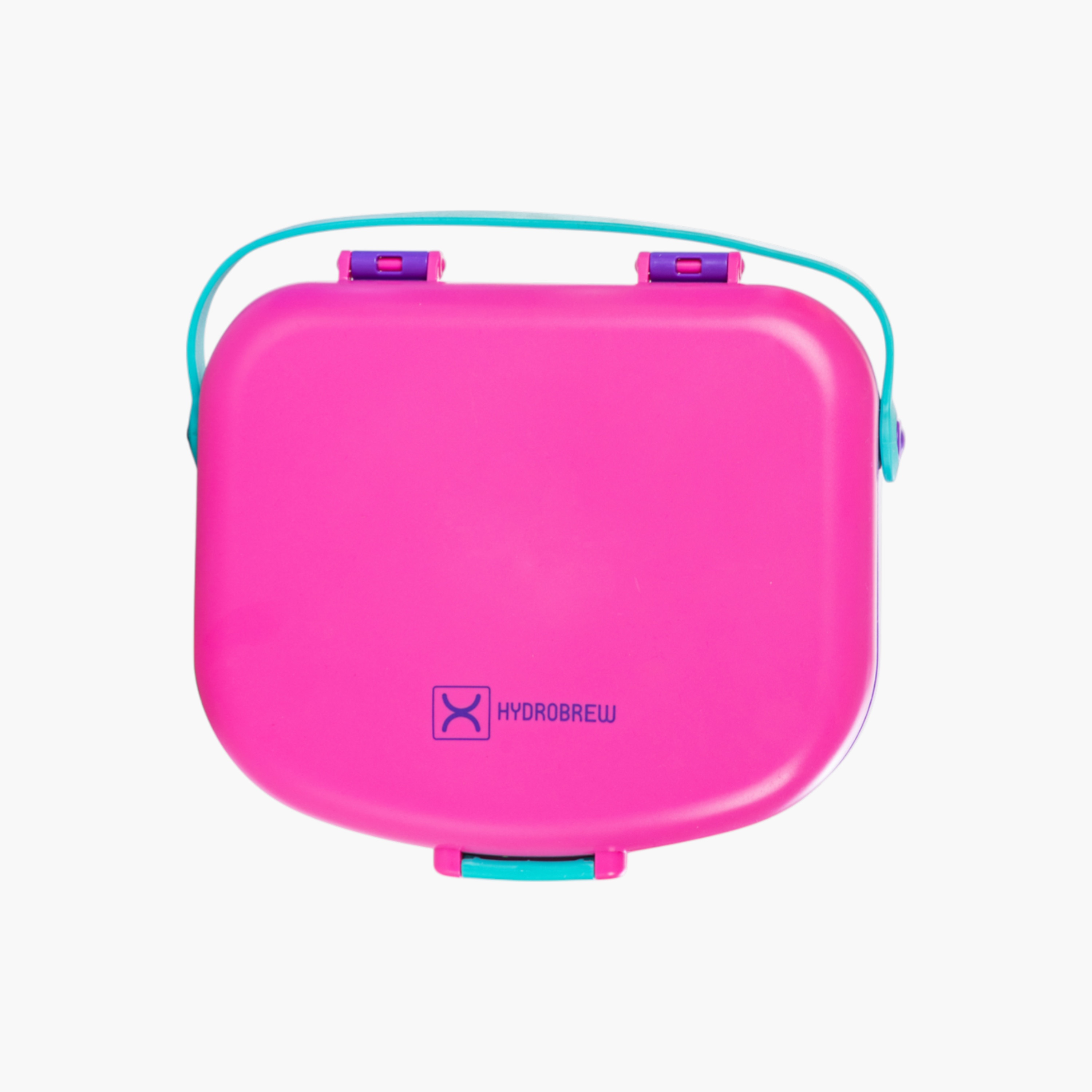 Hydrobrew Solid 4-Compartment Bento Lunch Box with Spoon and Fork-school-lunchessentials-lunchboxes-image-2