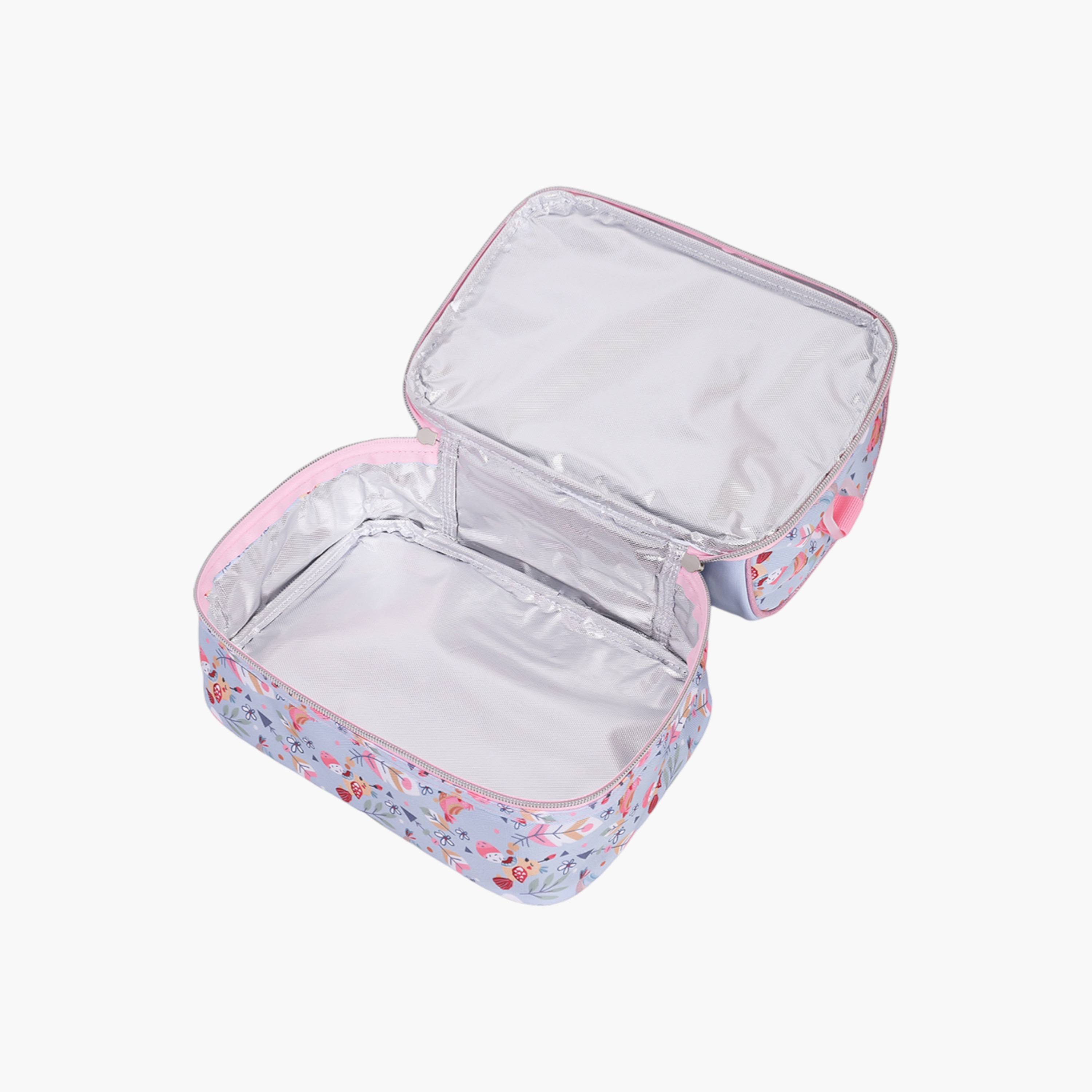 شنطة غداء بطبعات وسحاب إغلاق من إيزي كيدز-school-lunchessentials-lunchbags-image-5