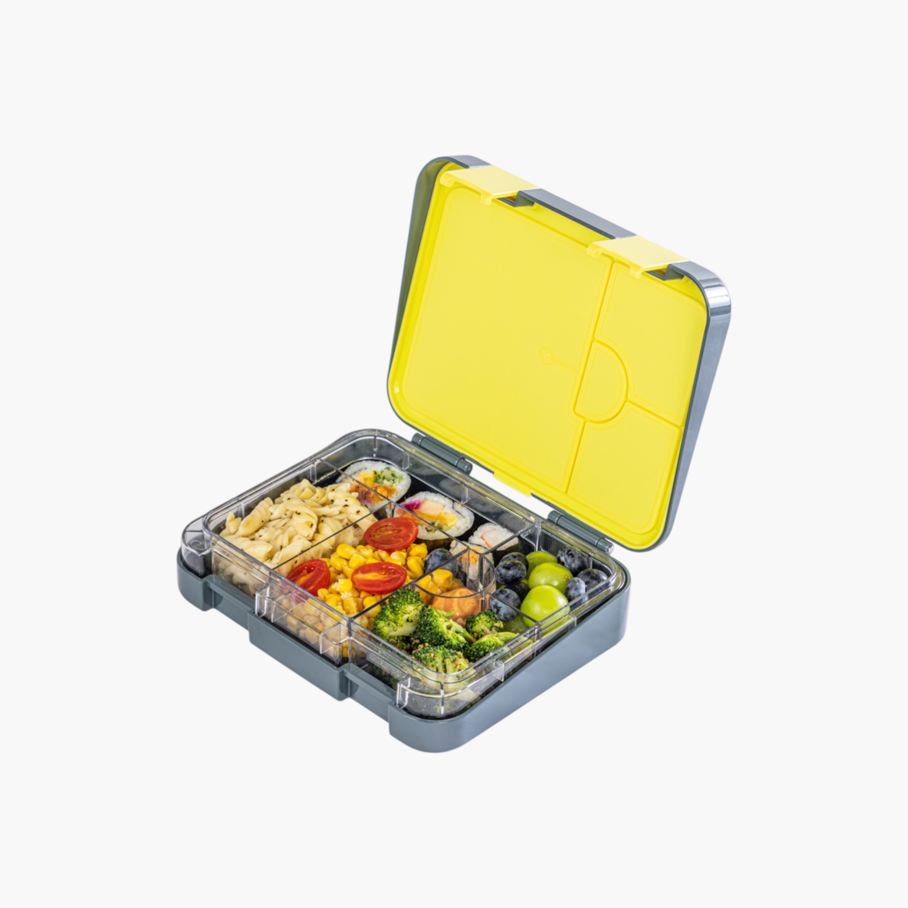 صندوق غداء بينتو مقسّم صلب مع أدوات مائدة زملصقات أبجدية من إيزي كيدز-school-lunchessentials-lunchboxes-image-4