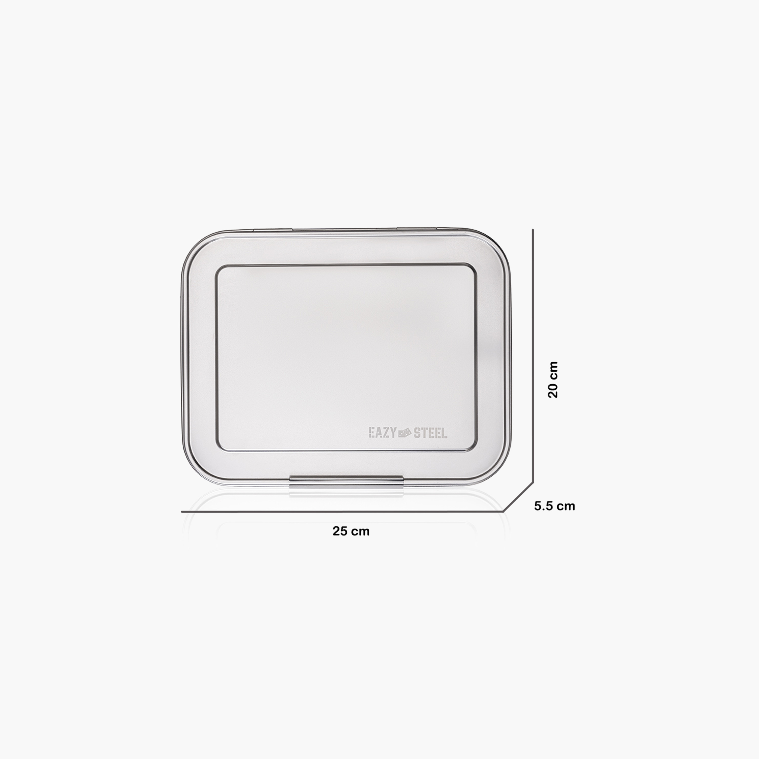 Eazy Kids 3-Compartment Stainless Steel Bento Lunch Box-school-lunchessentials-lunchboxes-image-3