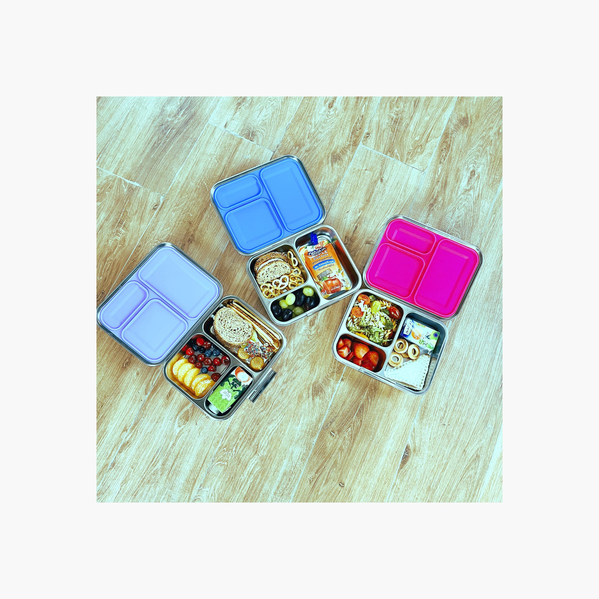 صندوق غداء بينتو سادة مقسم من إيزي كيدز-school-lunchessentials-lunchboxes-image-10