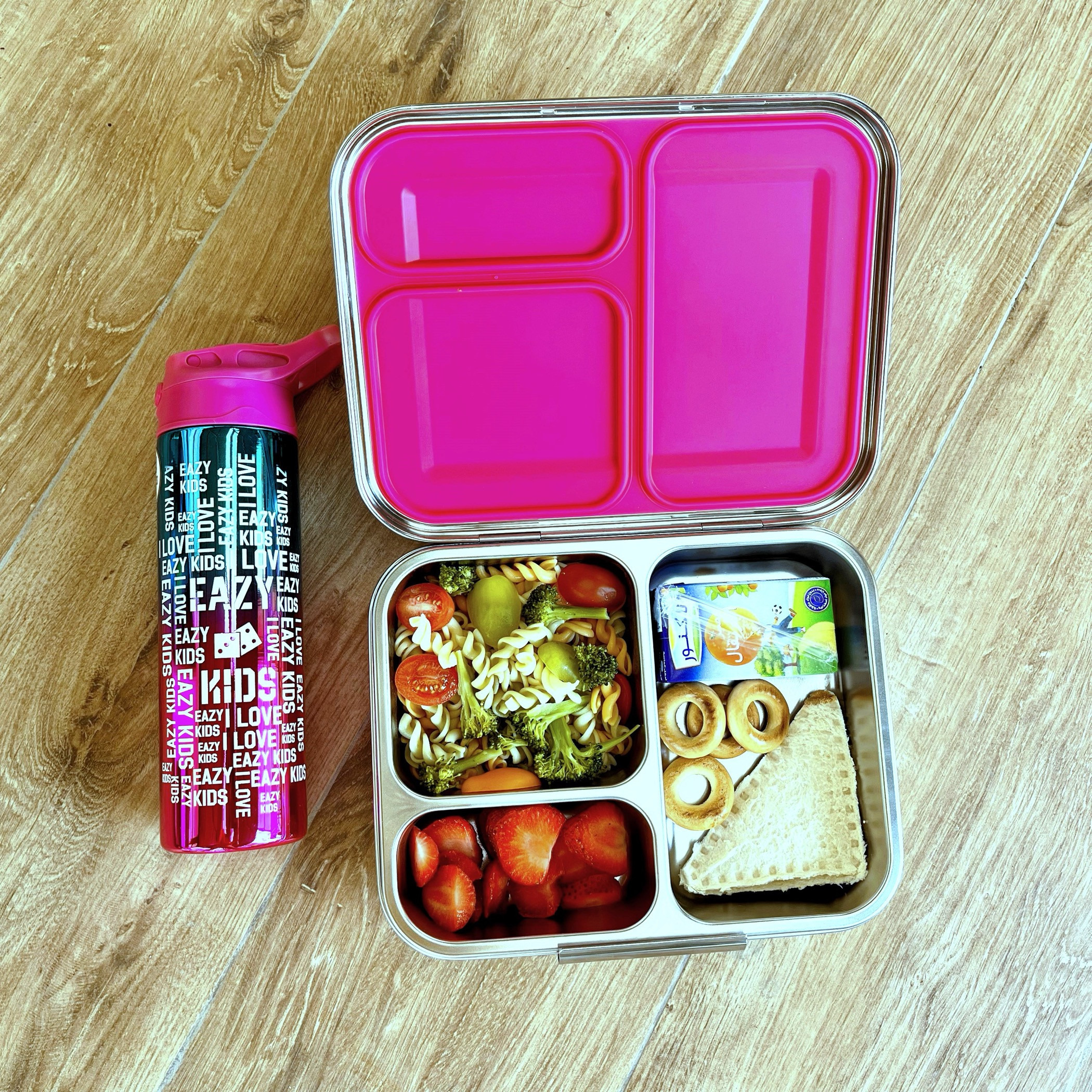 صندوق غداء بينتو سادة مقسم من إيزي كيدز-school-lunchessentials-lunchboxes-image-12