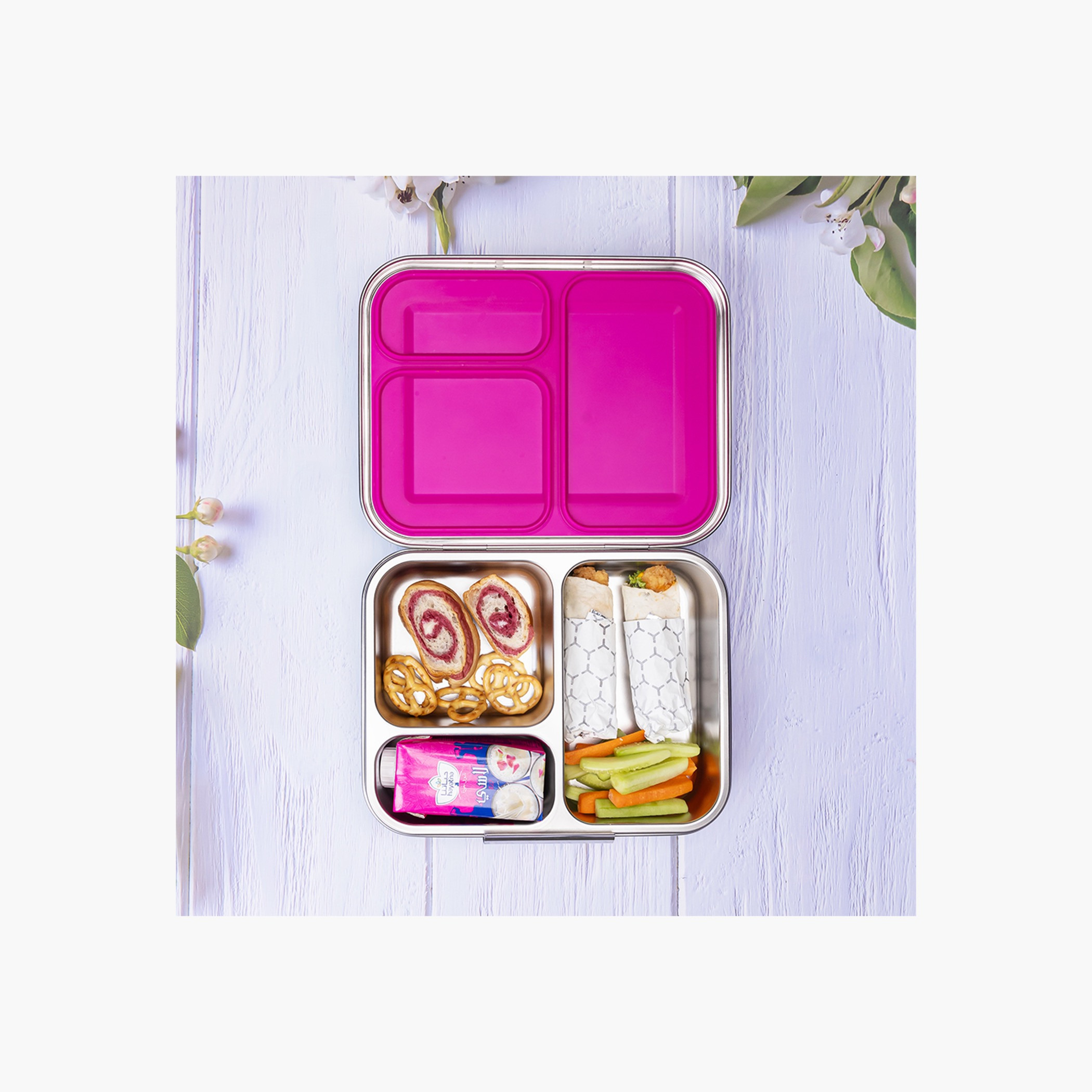 صندوق غداء بينتو سادة مقسم من إيزي كيدز-school-lunchessentials-lunchboxes-image-5