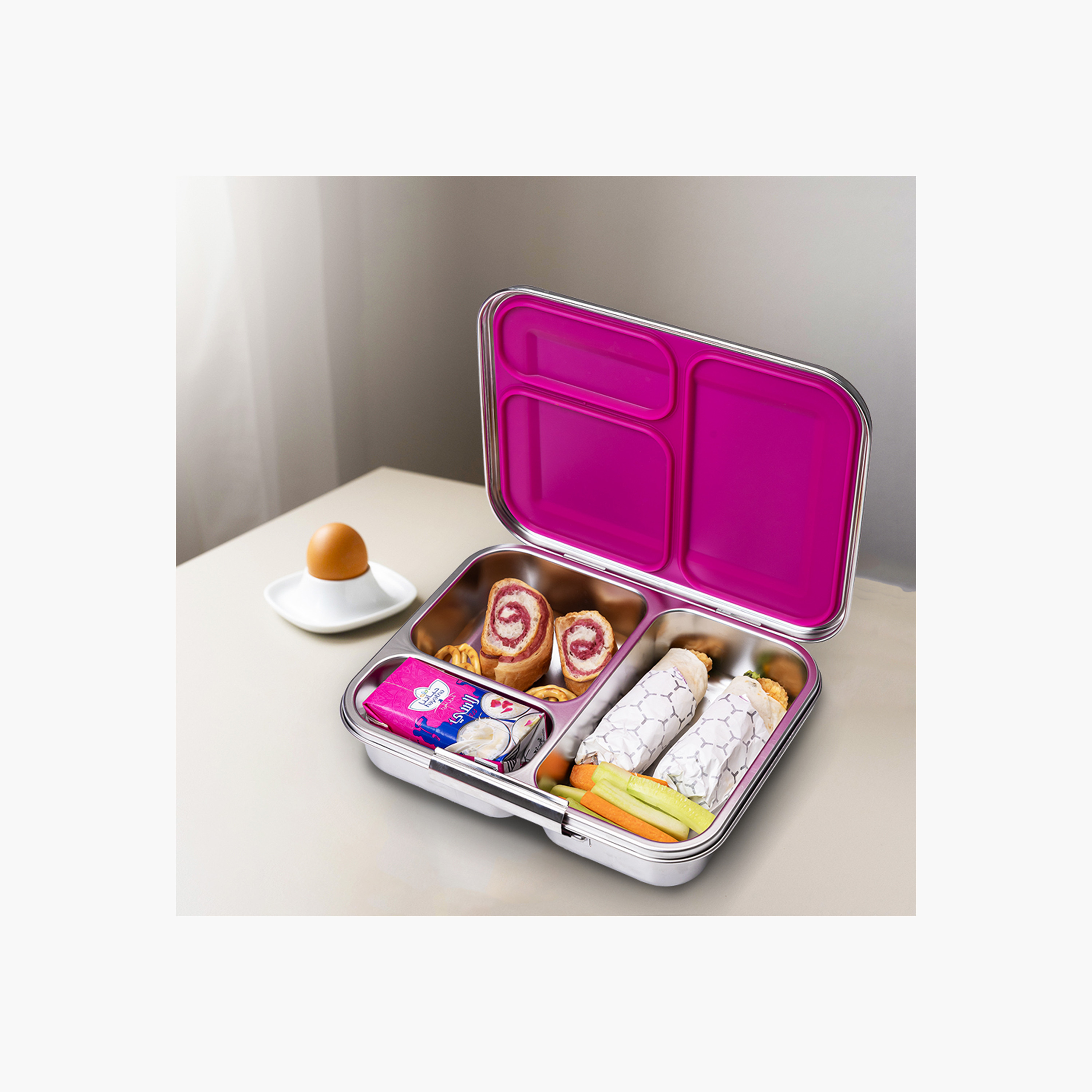 Eazy Kids Solid Sectioned Bento Lunch Box-school-lunchessentials-lunchboxes-image-6