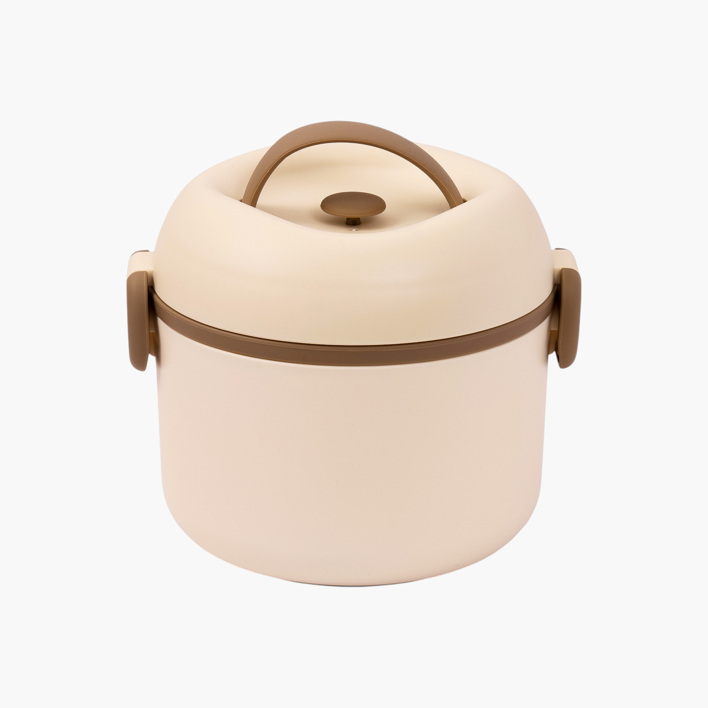 Eazy Kids Solid Lunch Box with Clip Lock Lid and Handle-school-lunchessentials-lunchboxes-image-1