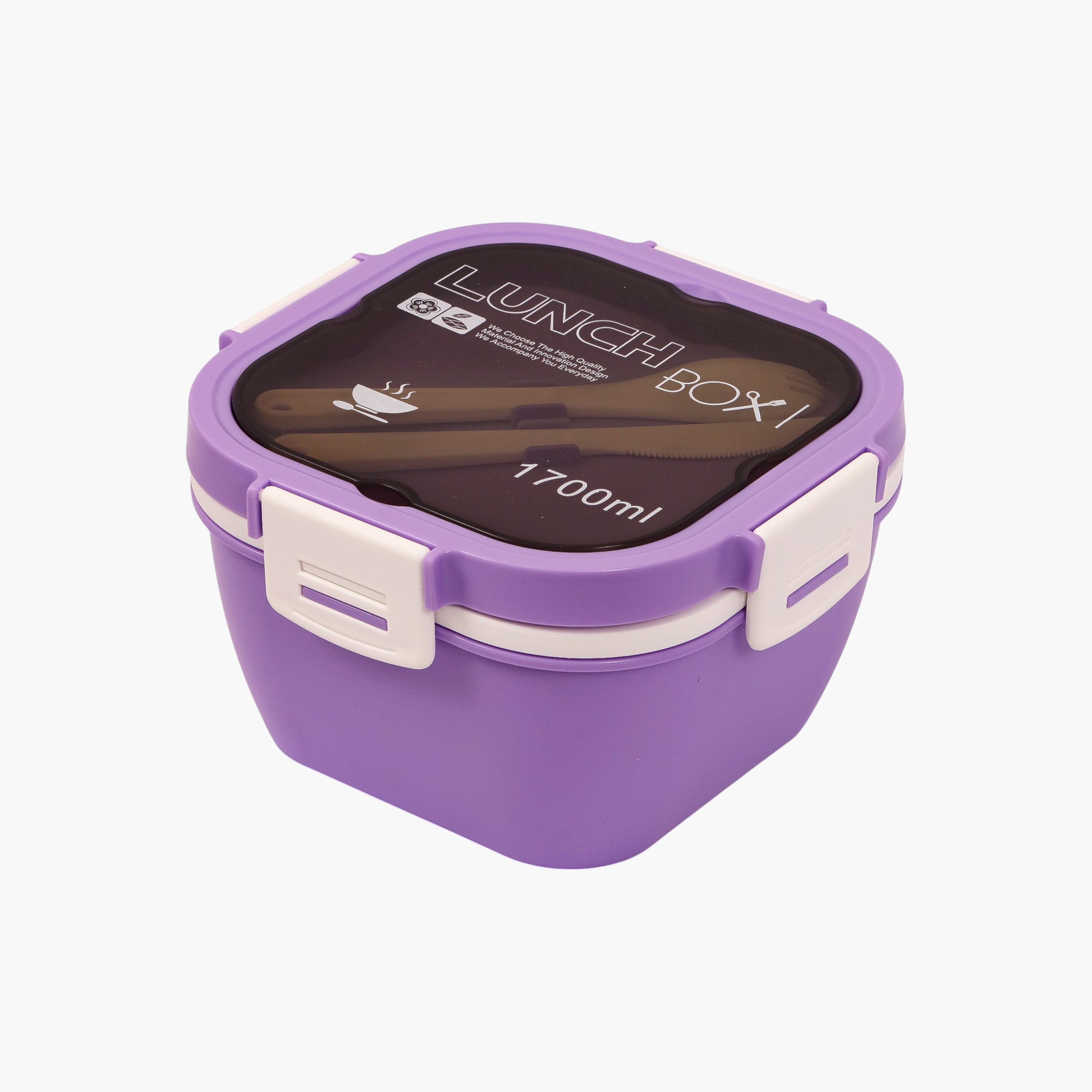 صندوق غداء مقسّم بغطاء بإغلاق بمشبك من إيزي كيدز-school-lunchessentials-lunchboxes-image-1