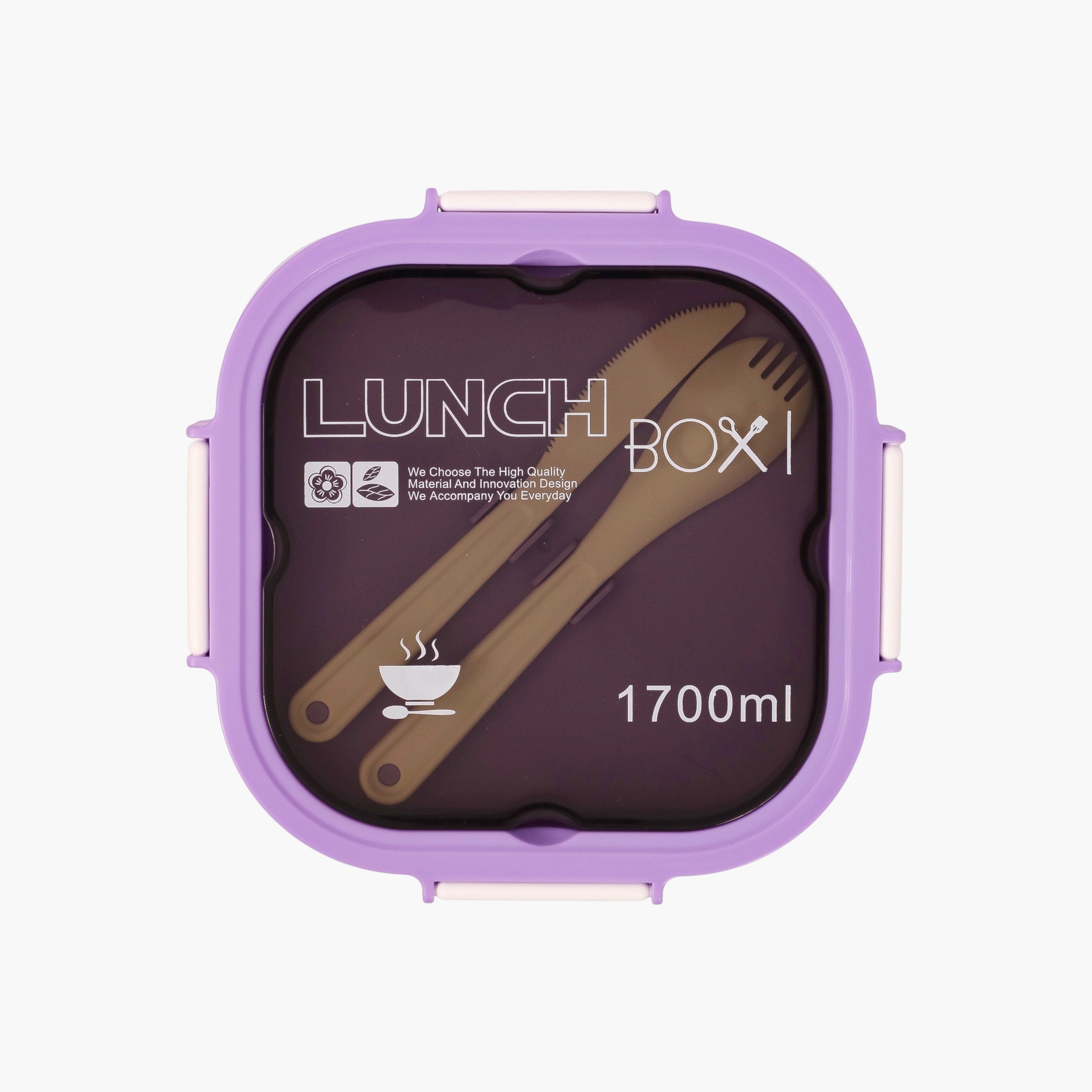 صندوق غداء مقسّم بغطاء بإغلاق بمشبك من إيزي كيدز-school-lunchessentials-lunchboxes-image-3