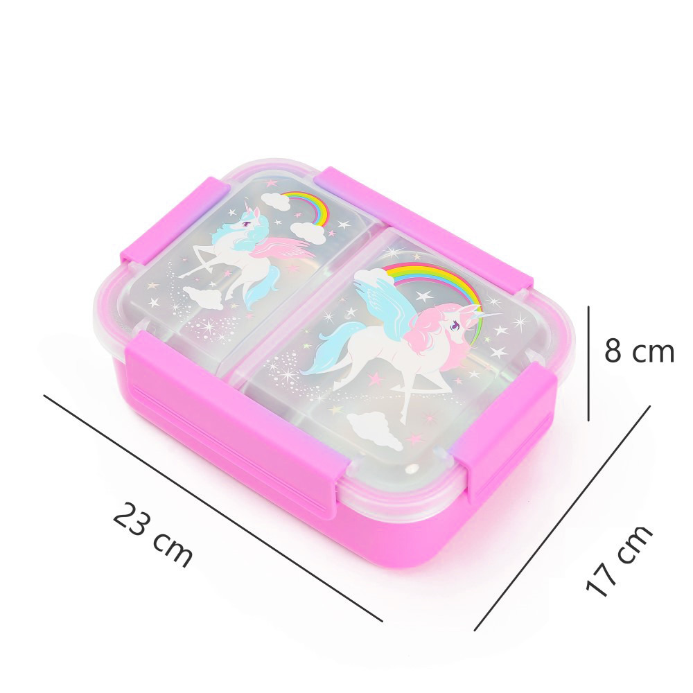 Eazy Kids Unicorn Print Insulated Stainless Steel Lunch Box-school-lunchessentials-lunchboxes-image-6