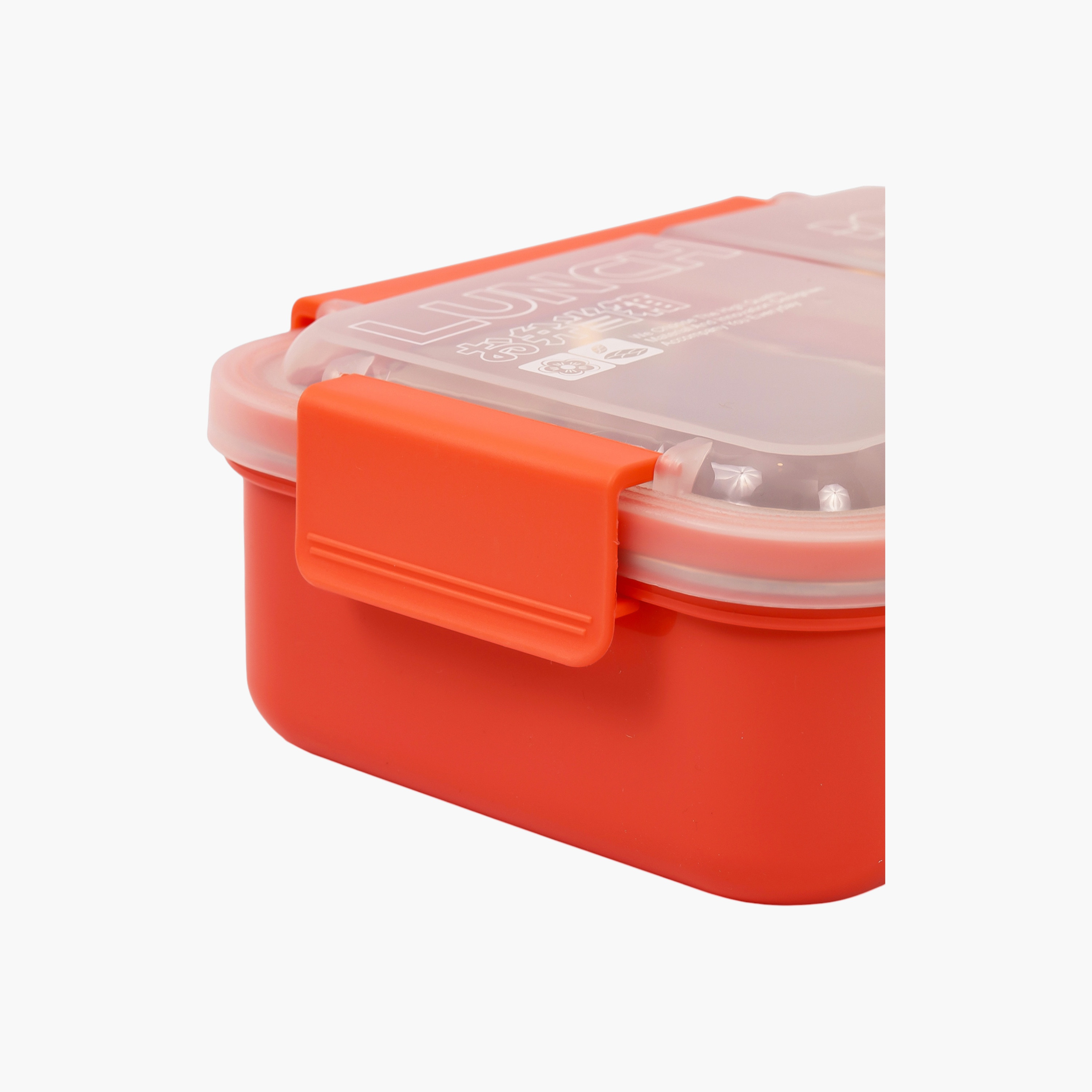 Eazy Kids Printed Sectioned Lunch Box with Clip Lock Lid-school-lunchessentials-lunchboxes-image-6