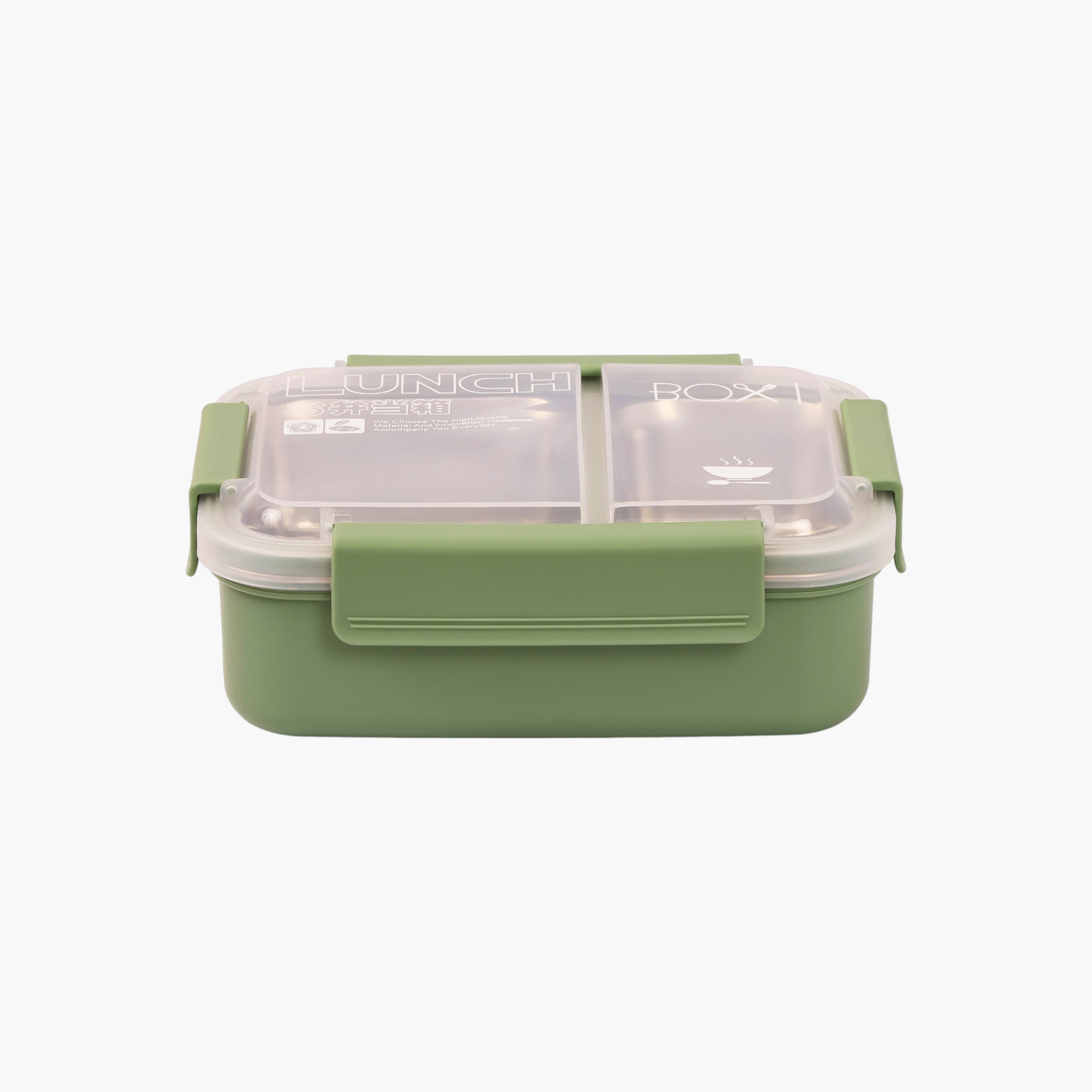 Eazy Kids Printed Sectioned Lunch Box with Clip Lock Lid-school-lunchessentials-lunchboxes-image-2