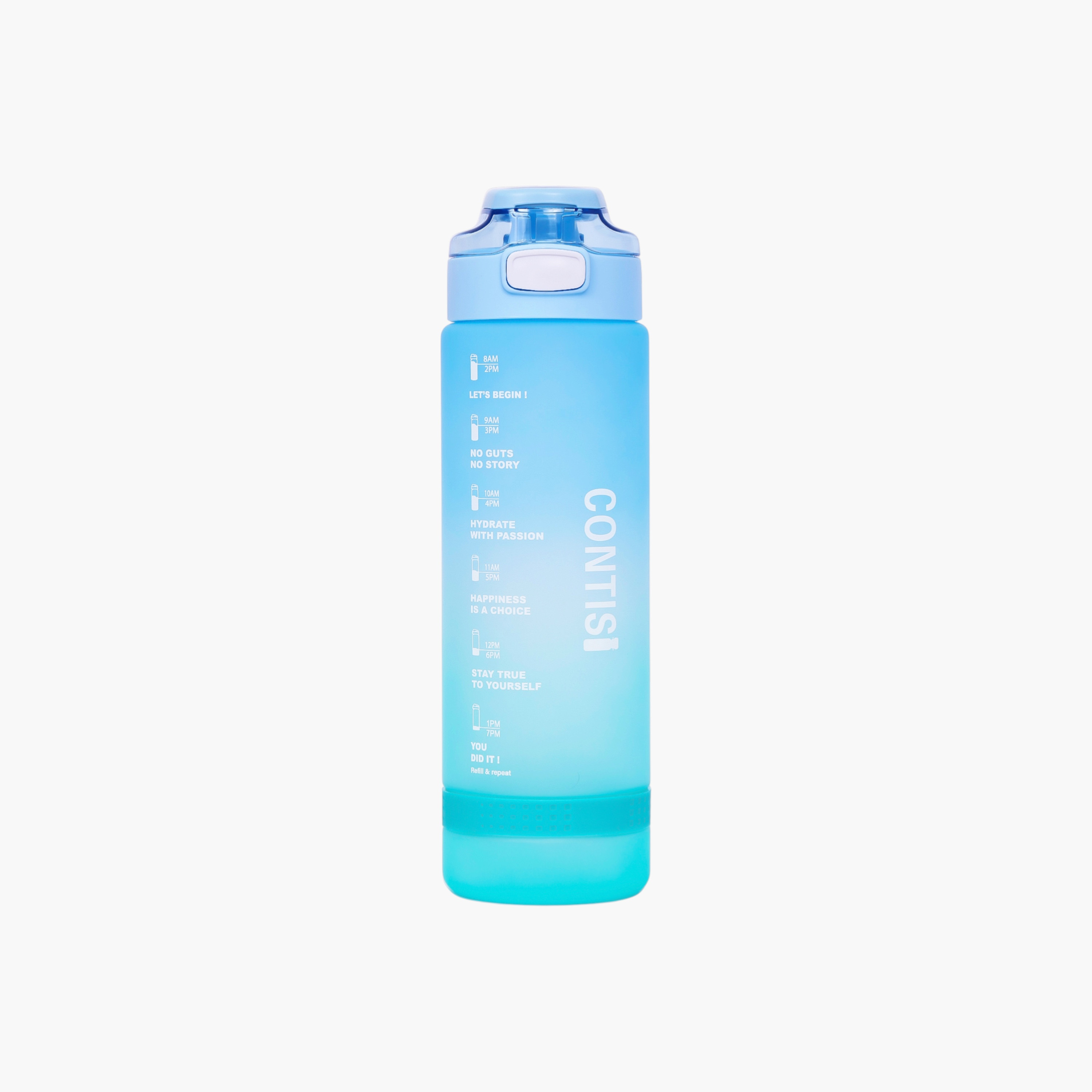 قارورة مياه بطبعات علامات وقت من إيزي كيدز - 1 لتر-school-waterbottles-image-1