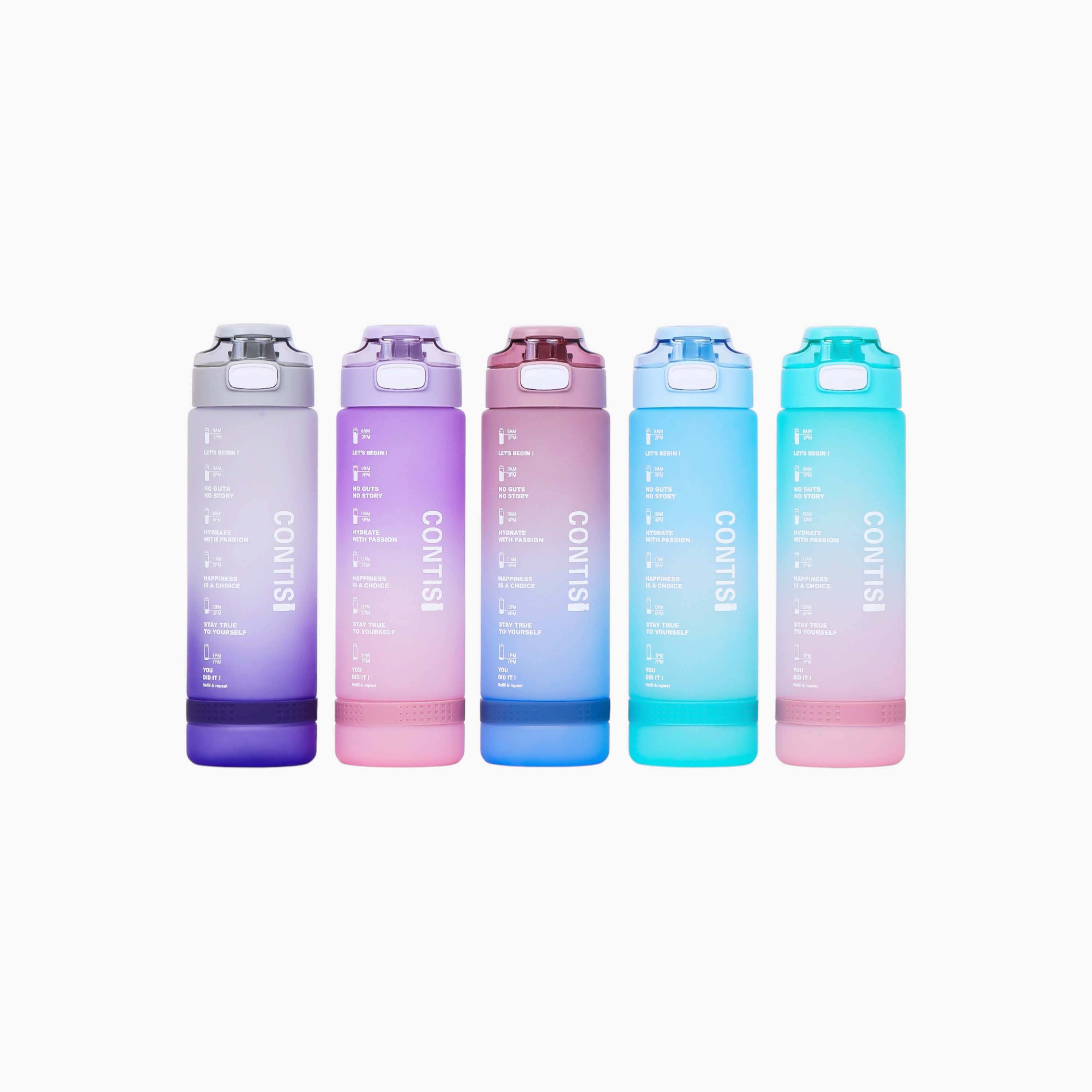 قارورة مياه بطبعات علامات وقت من إيزي كيدز - 1 لتر-school-waterbottles-image-8