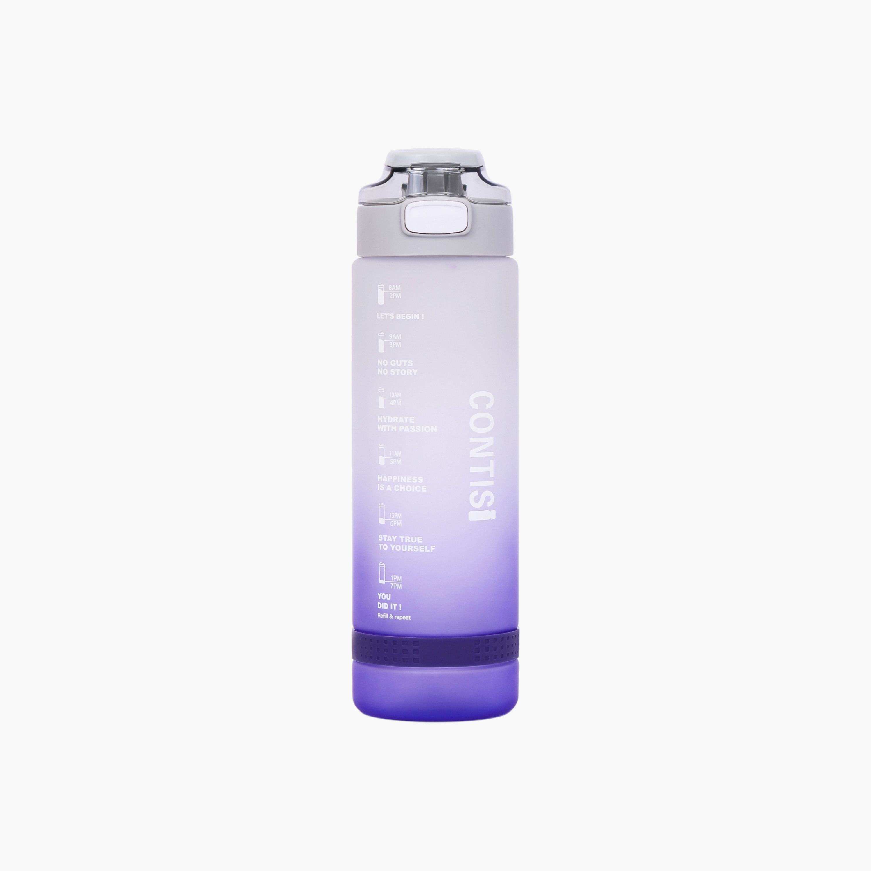 Eazy Kids Time Marker Print Water Bottle - 1 L-school-waterbottles-image-1