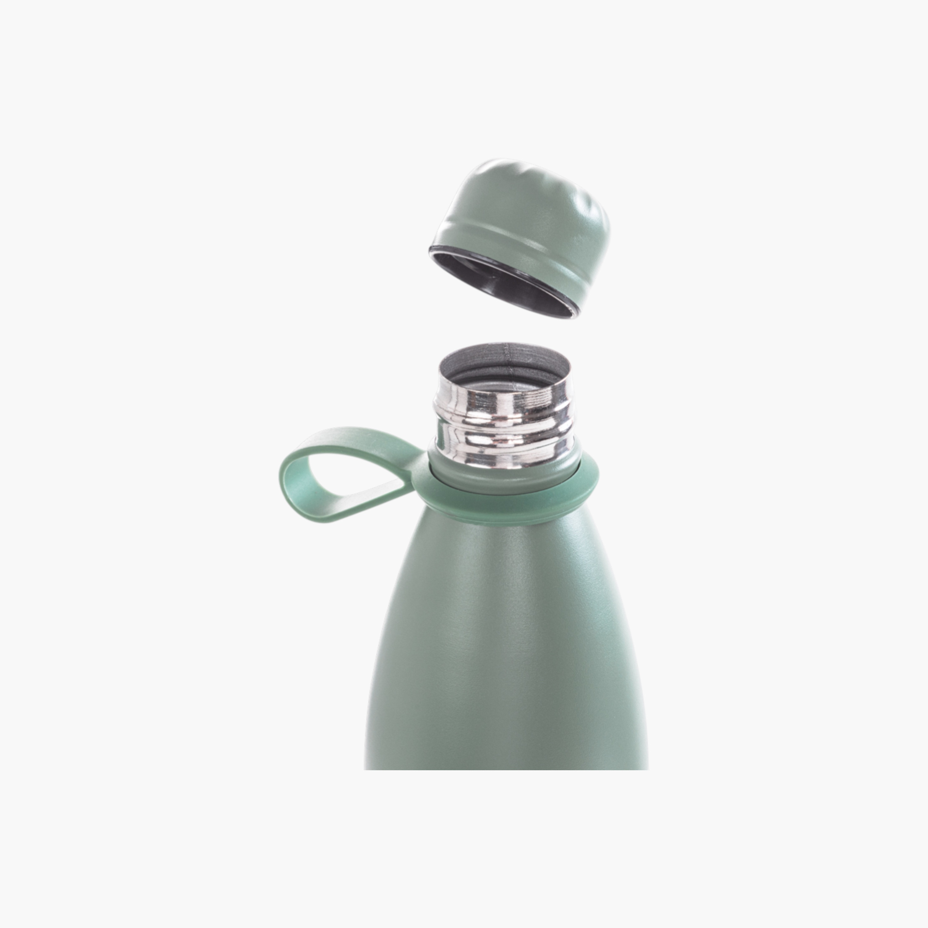 قارورة مياه ستانلس ستيل سادة من إيزي كيدز - 1 لتر-school-waterbottles-image-4