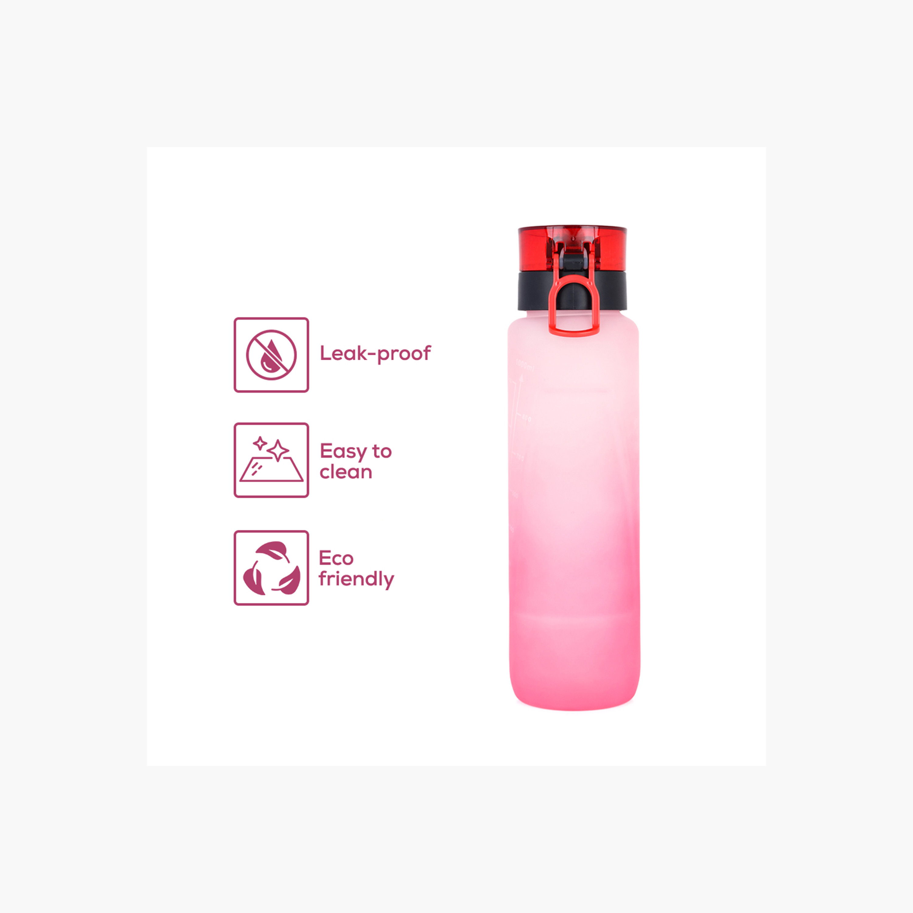 Nova Kids Gradient Water Bottle - 1 L-school-waterbottles-image-4