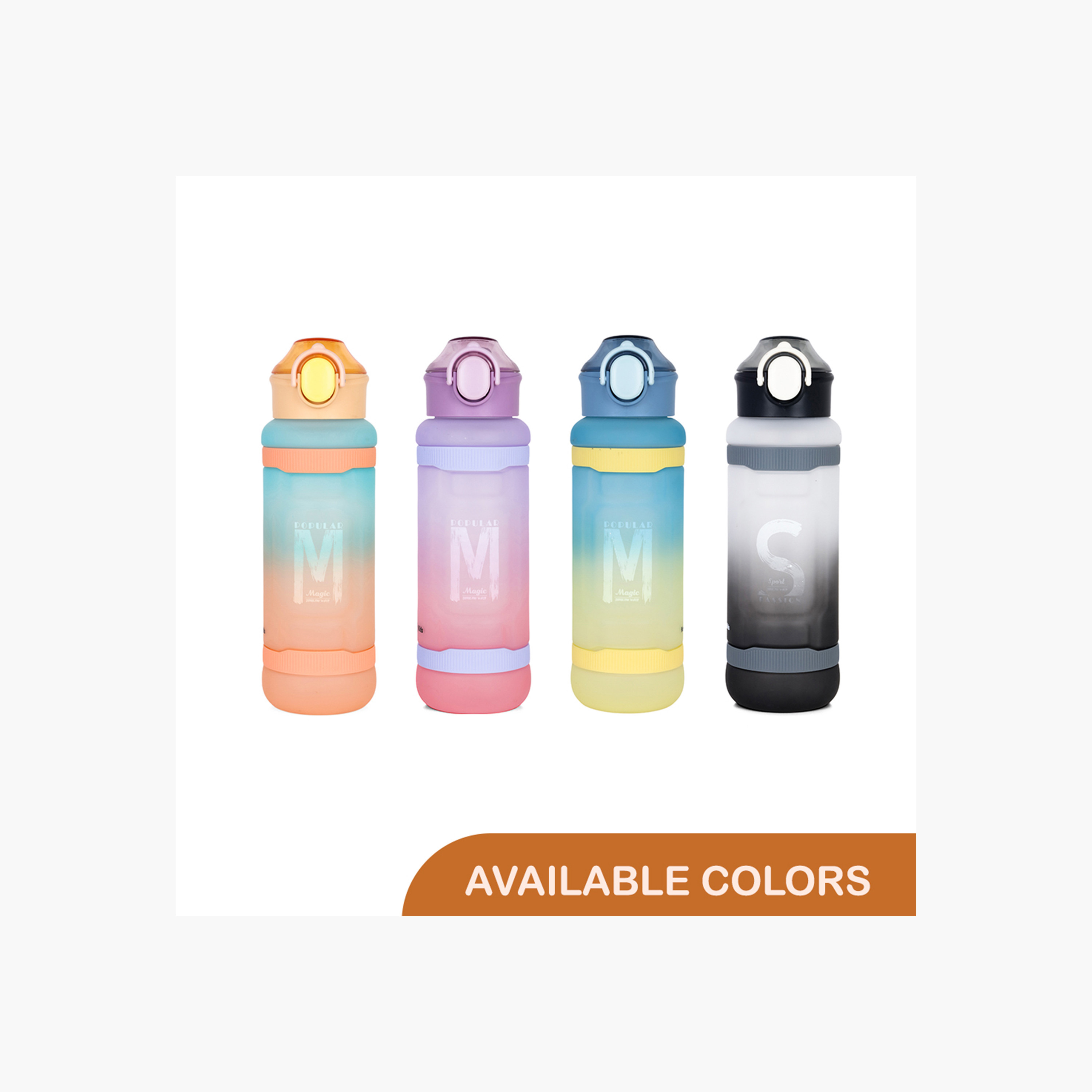 Nova Kids Printed Water Bottle with Straw - 1 L-school-waterbottles-image-7