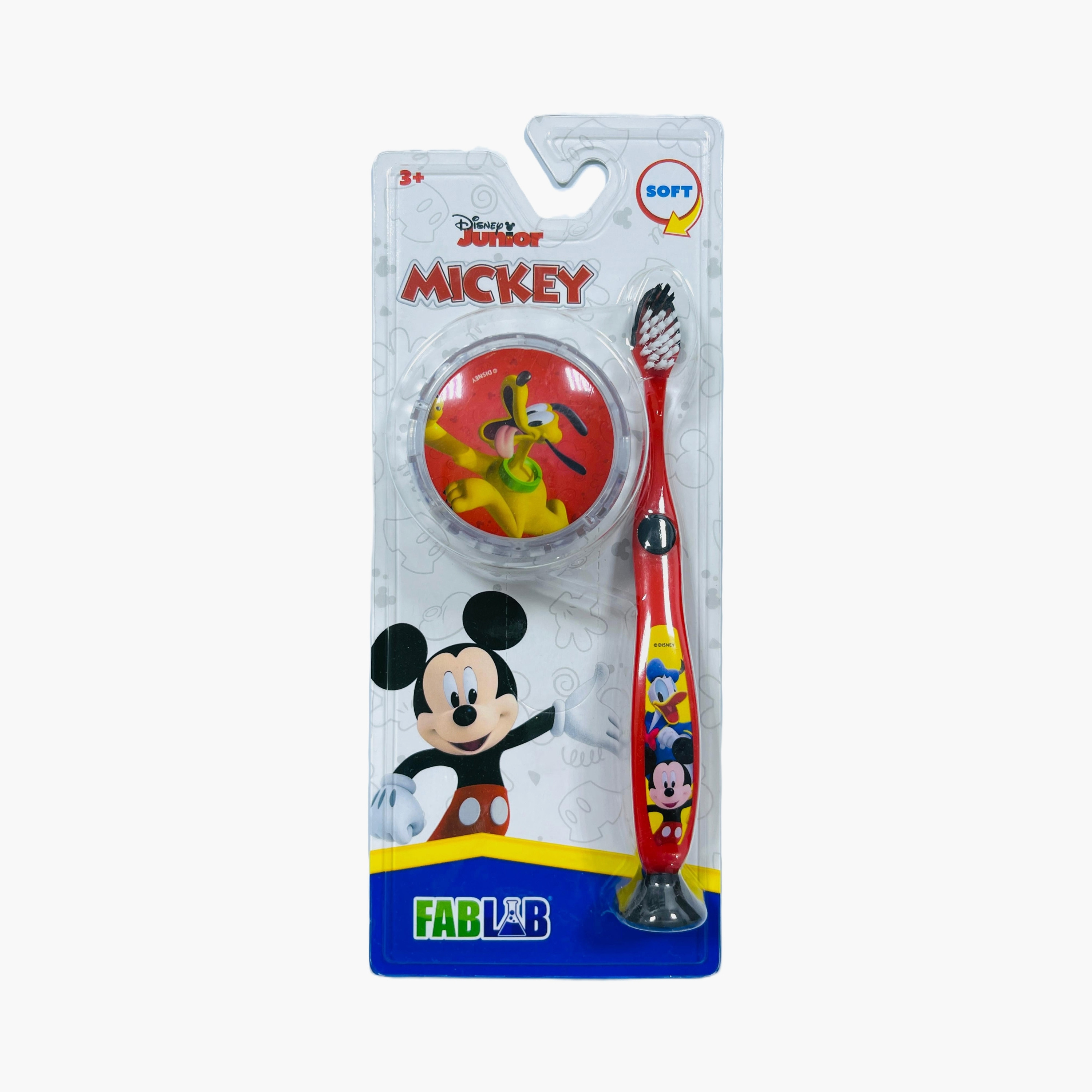 FabLab Mickey Print Toothbrush with Light Up Yoyo Ball-baby-bathandcare-oralcare-image-1