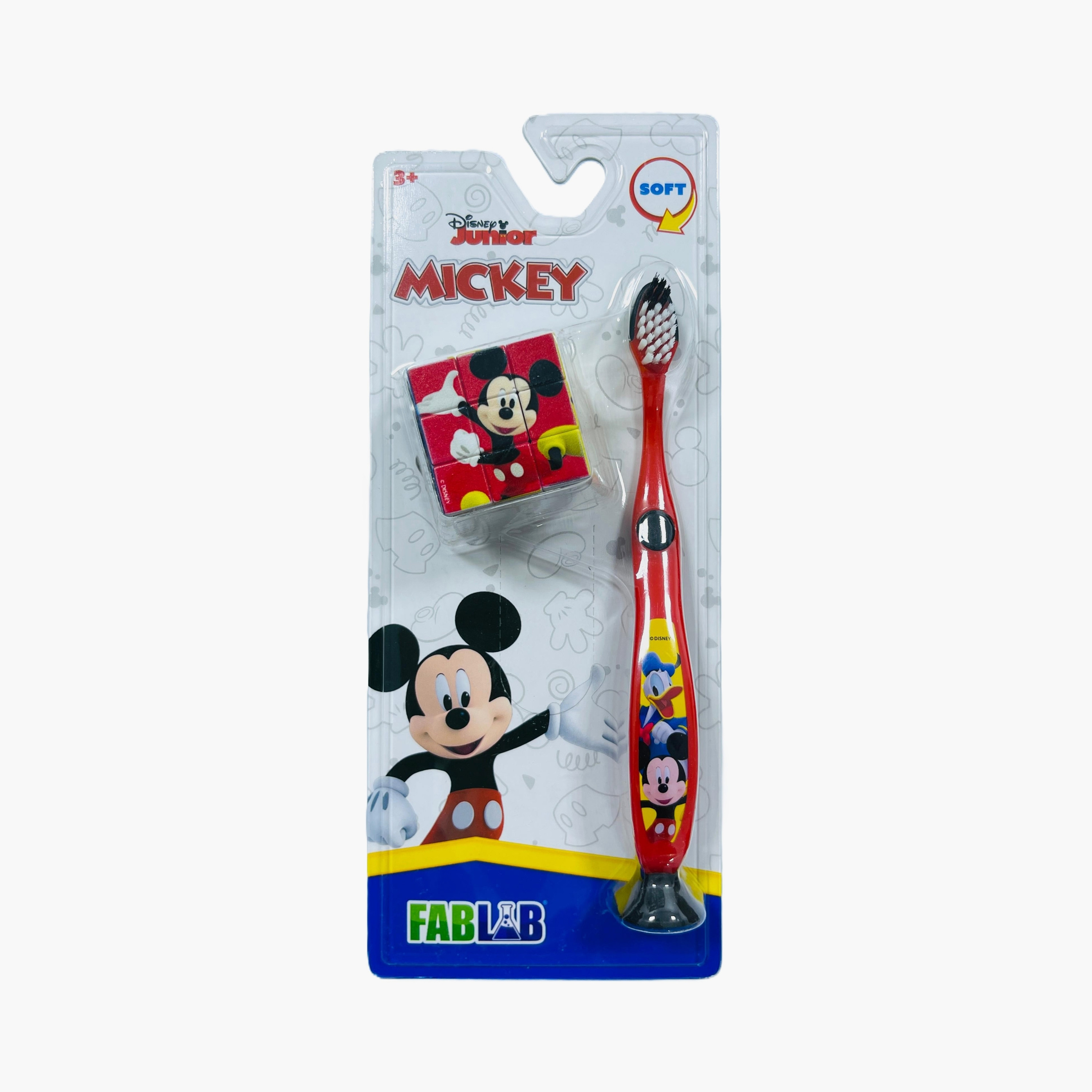 FabLab Mickey Print Toothbrush with Rubik Cube-baby-bathandcare-oralcare-image-1