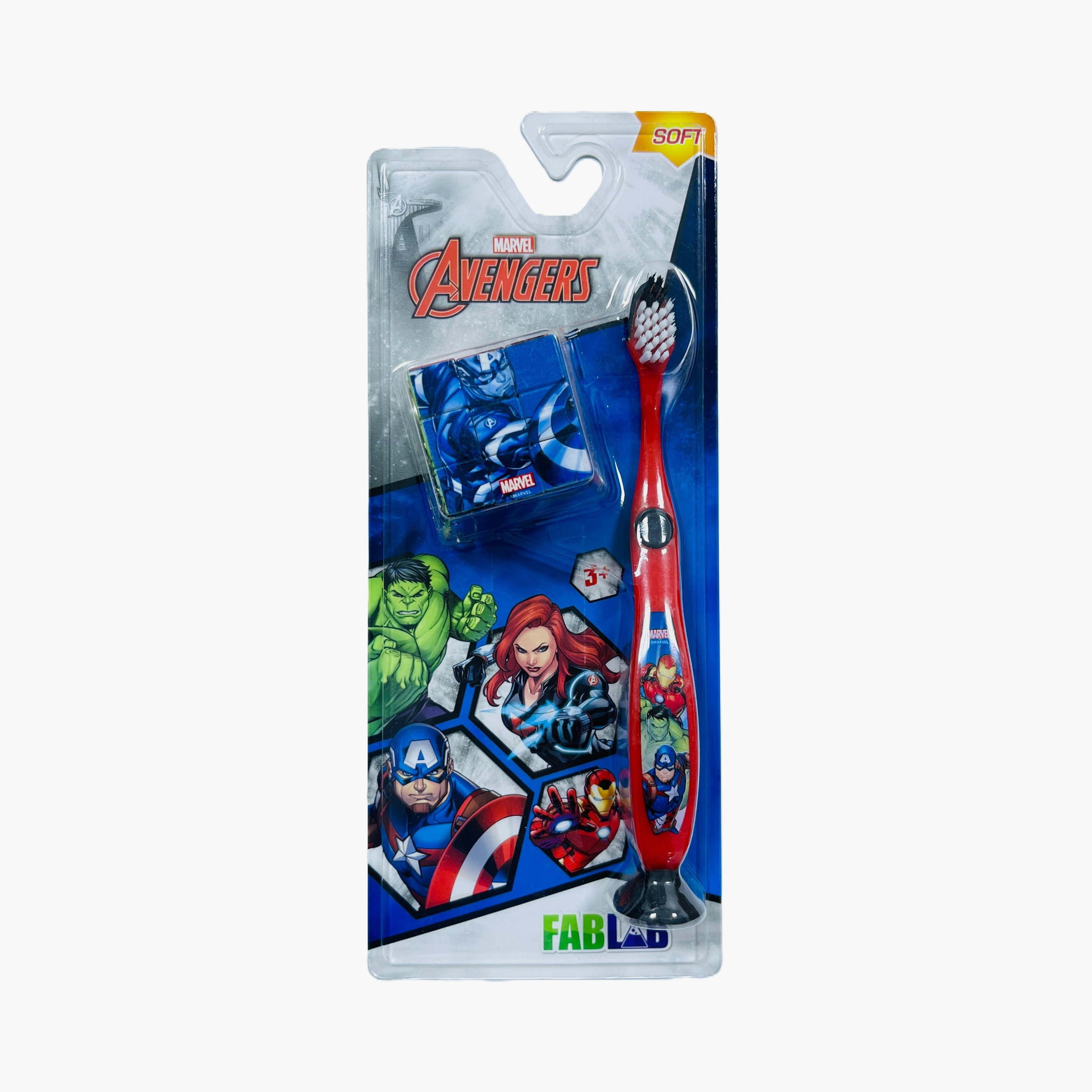 FabLab Avengers Print Toothbrush with Rubik Cube-baby-bathandcare-oralcare-image-1