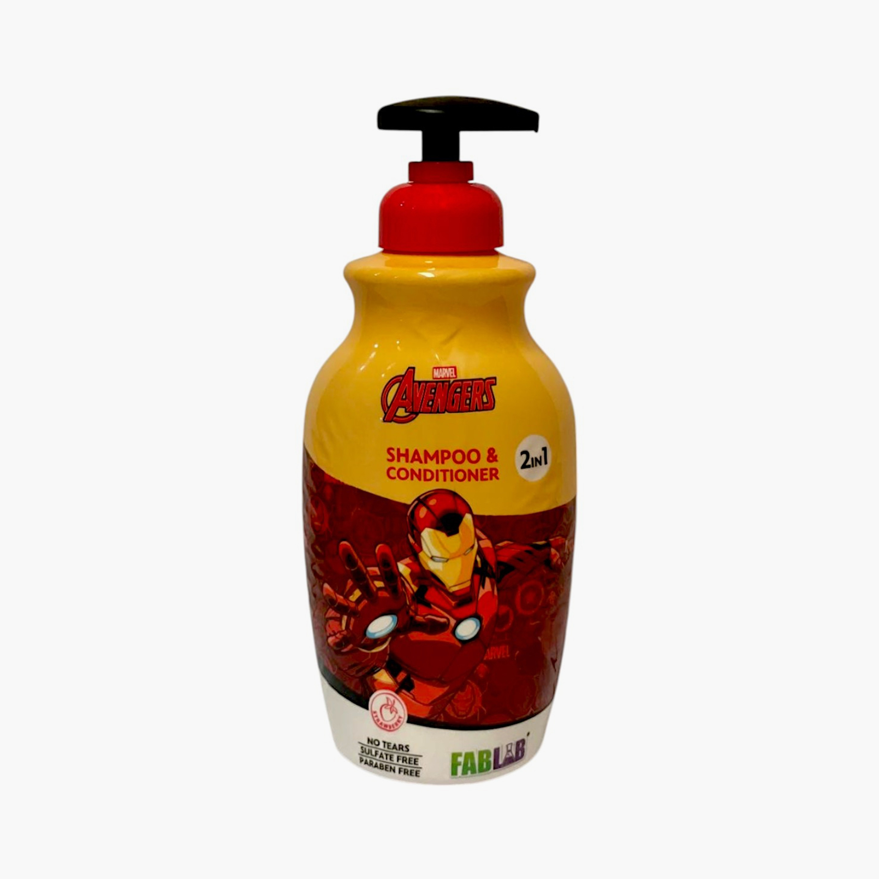 FabLab Nickelodeon Avengers Print Shampoo & Conditioner - 500ml-baby-bathandcare-hairbodyskincare-shampooandconditioner-image-1