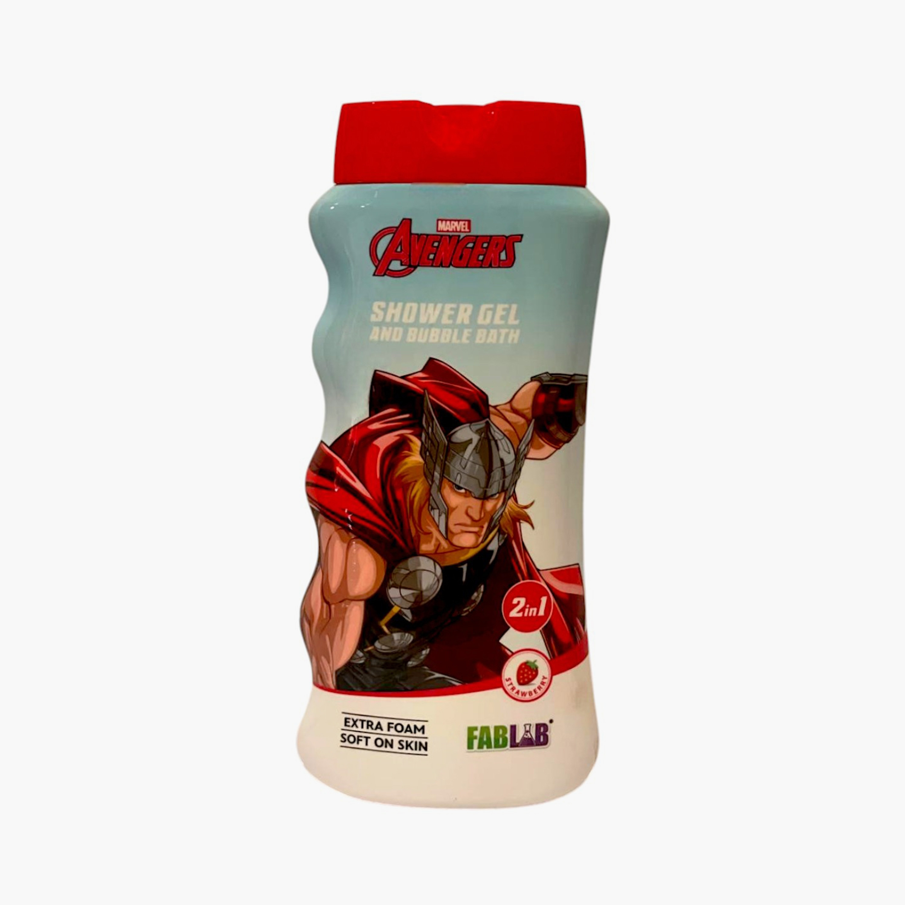 FabLab Nickelodeon Avengers Print Shower Gel & Bubble Bath - 475ml-baby-bathandcare-hairbodyskincare-image-1