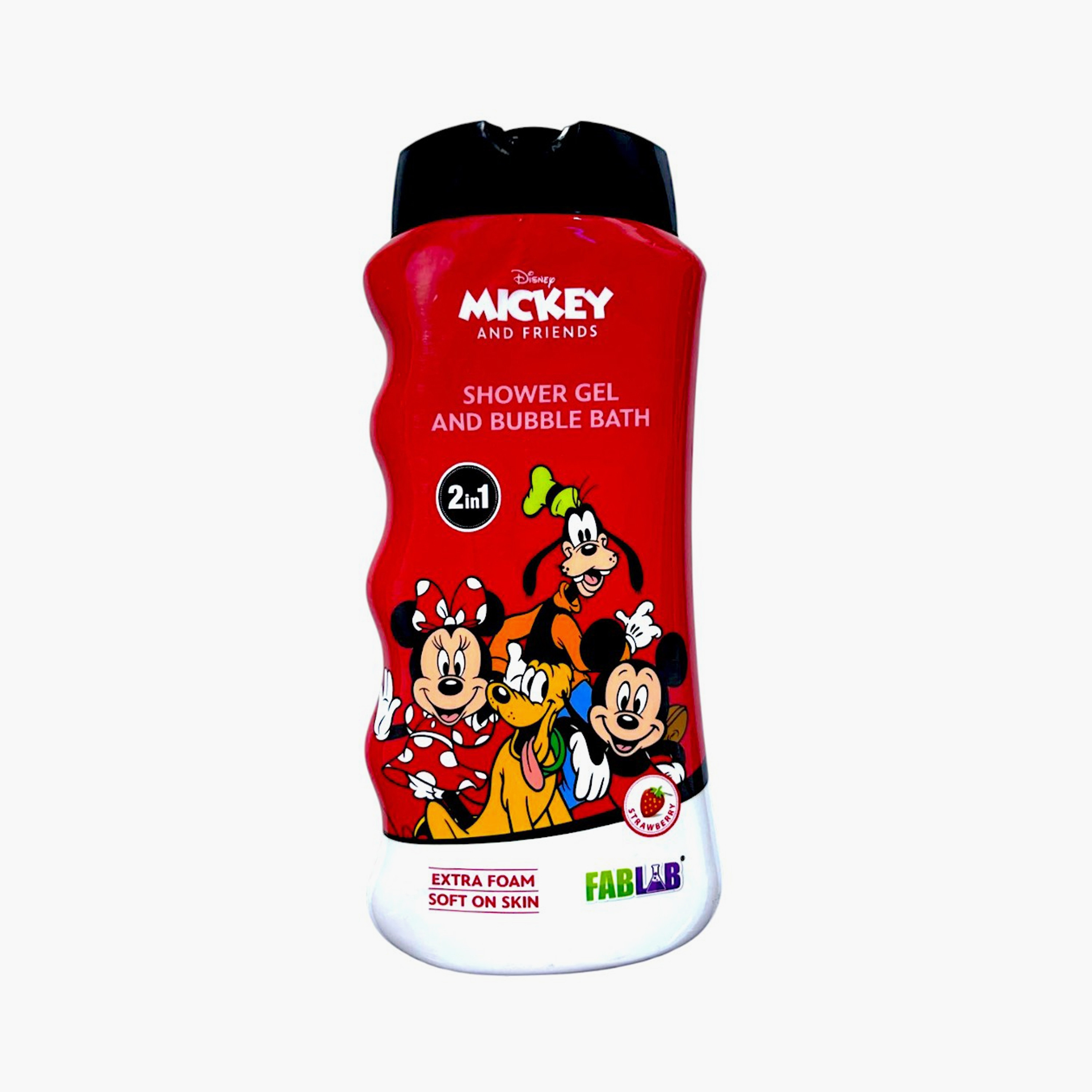 جل استحمام وحمام فقاعات بطبعة ميكي نيكلوديون، 475 مل من فابلاب-baby-bathandcare-hairbodyskincare-image-1