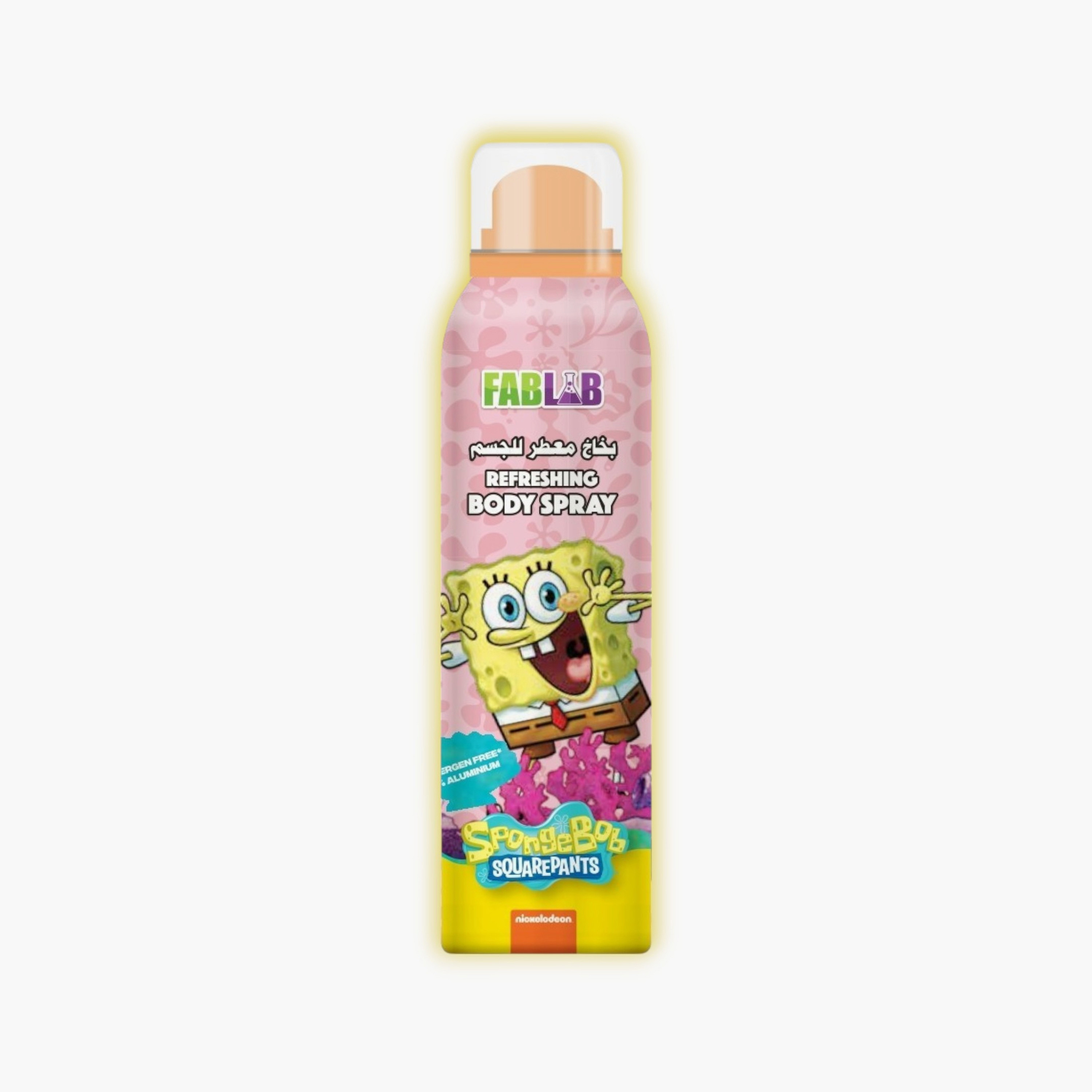 FabLab SpongeBob Print Refreshing Body Spray - 150ml-baby-maternalcare-bodyhygiene-image-1