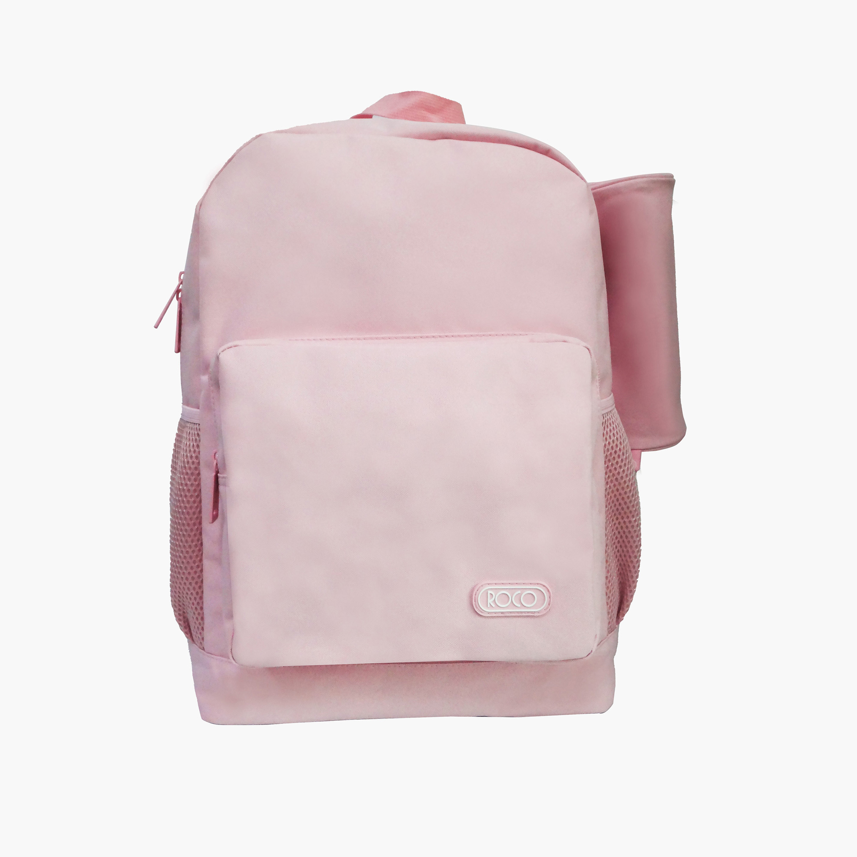 Roco Solid 16-inch Backpack with Adjustable Shoulder Straps and Pencil Pouch - 43x31x14 cms-school-bagsandbackpacks-backpacks-image-1
