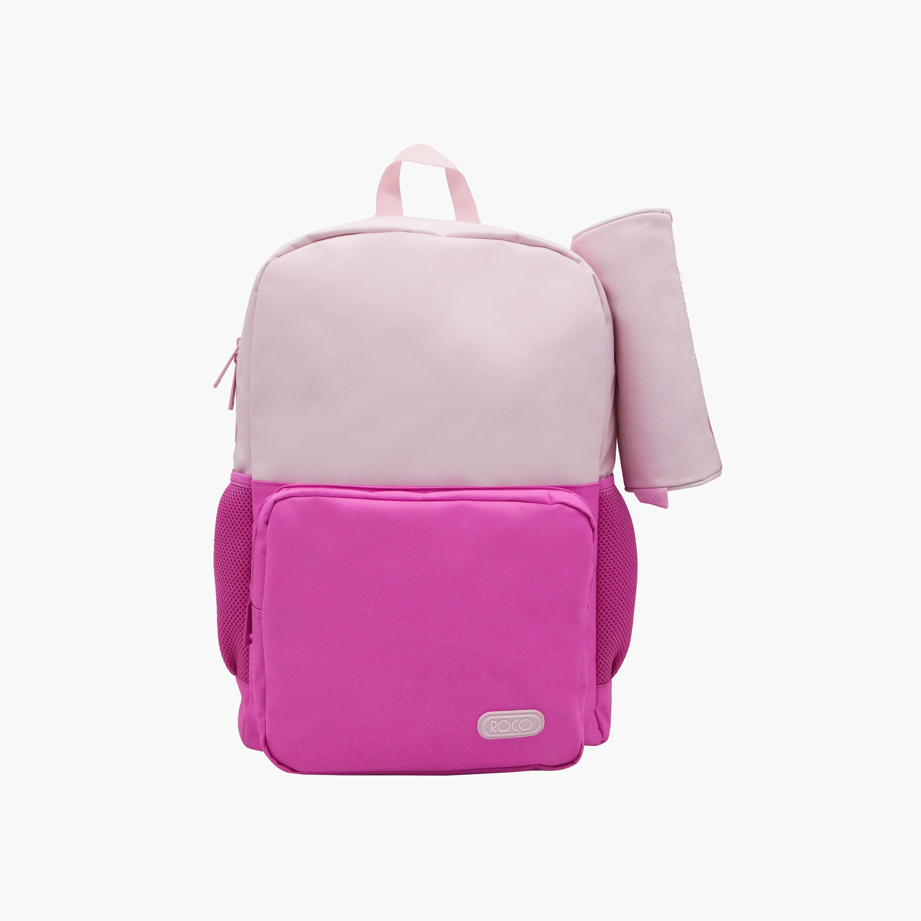 شنطة ظهر 16 بوصة بحمالات كتف قابلة للتعديل وبقوالب ملونة ومقلمة من روكو - 43x31x14 سم-school-bagsandbackpacks-backpacks-image-1