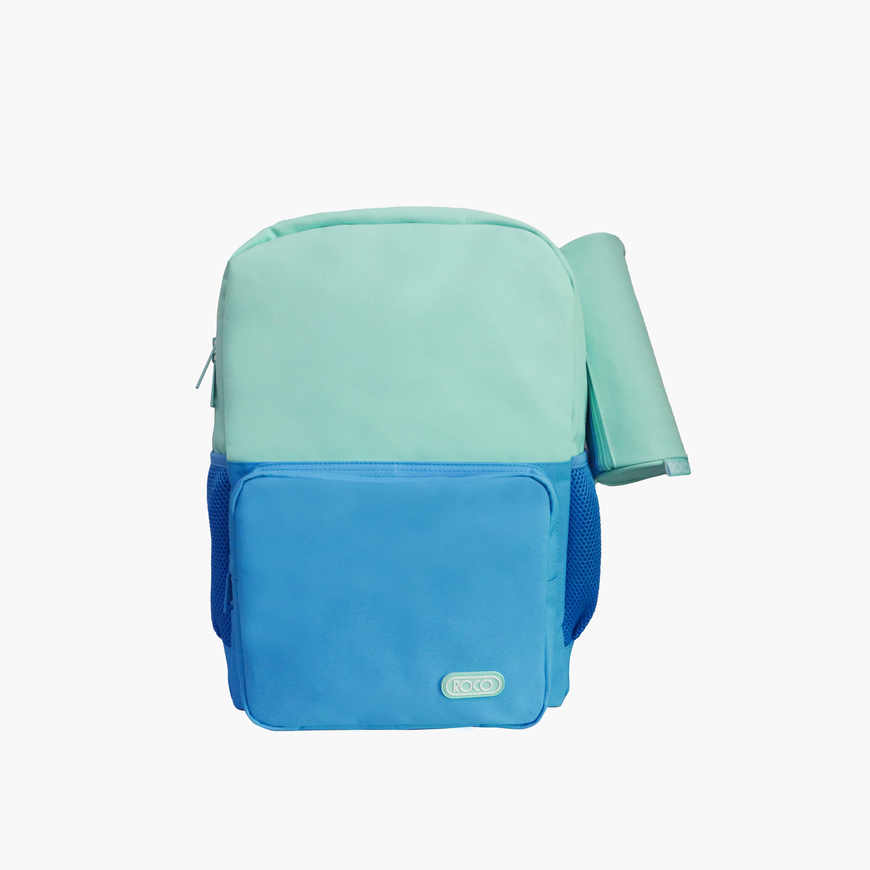 Roco Colourblock 16-inch Backpack with Adjustable Shoulder Straps with Pencil Pouch - 43x31x14 cms-school-bagsandbackpacks-backpacks-image-1