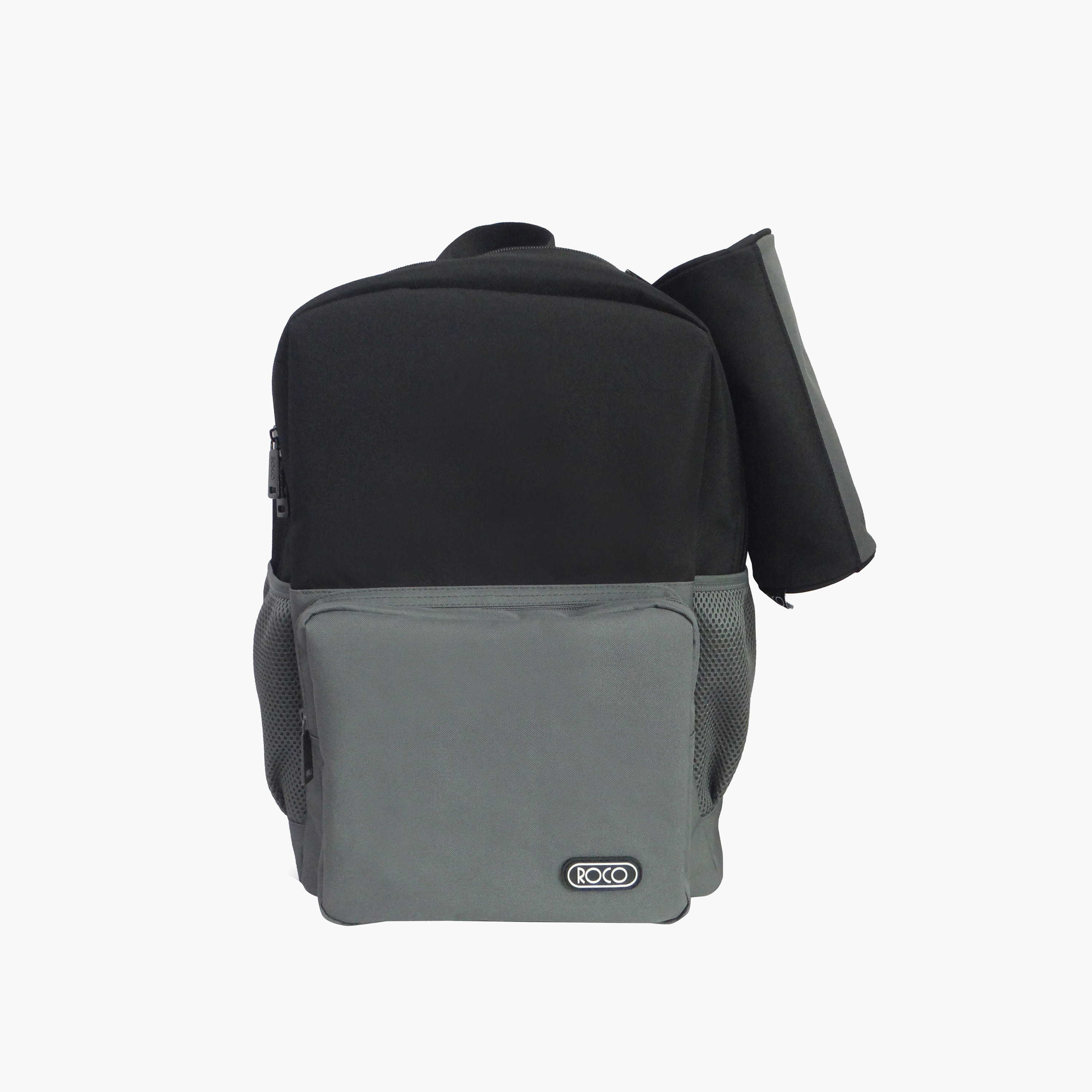 Roco Colourblock 16-inch Backpack with Adjustable Shoulder Straps with Pencil Pouch - 43x31x14 cms-school-bagsandbackpacks-backpacks-image-1
