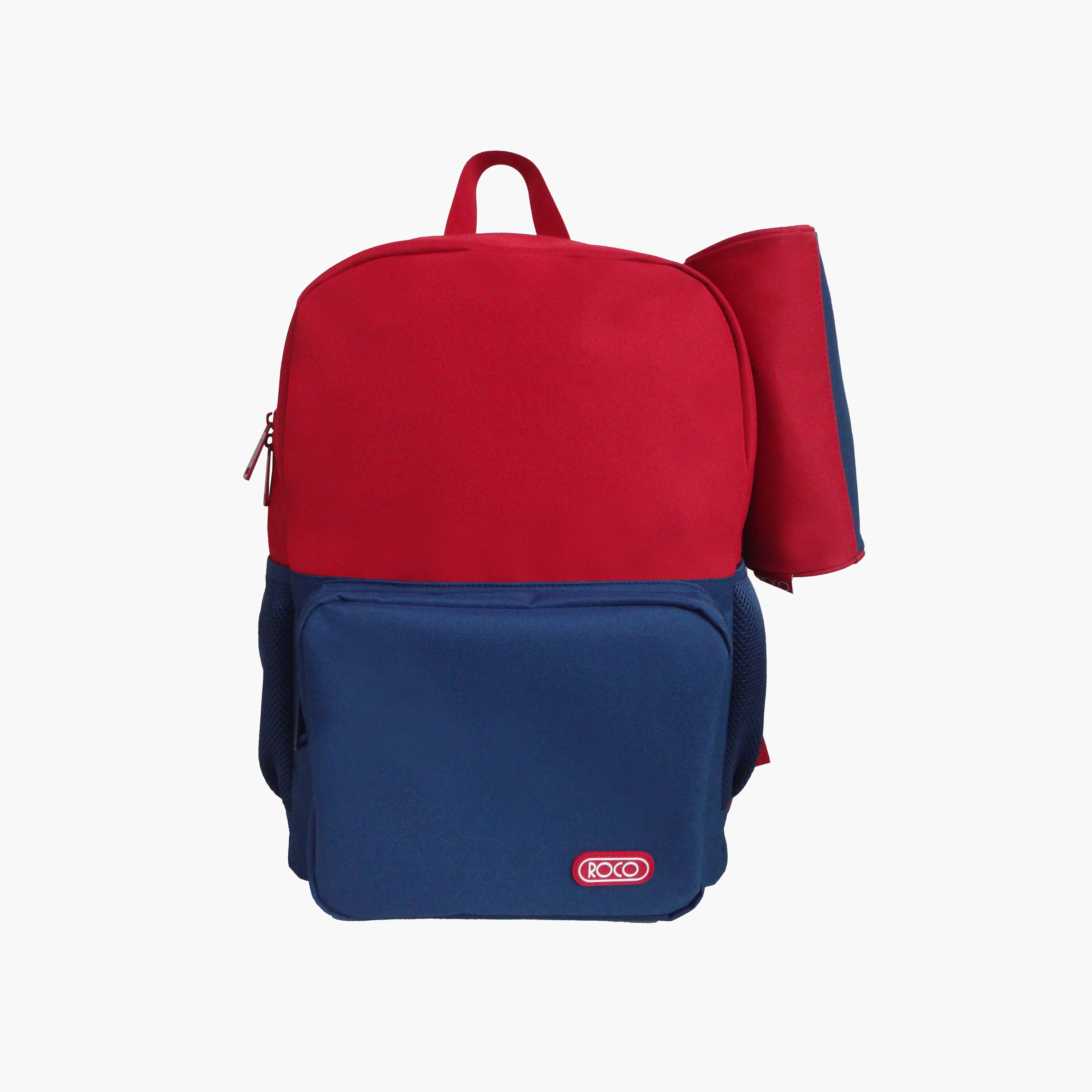 Roco Colourblock 16-inch Backpack with Adjustable Shoulder Straps and Pencil Pouch - 43x31x14 cms-school-bagsandbackpacks-backpacks-image-1
