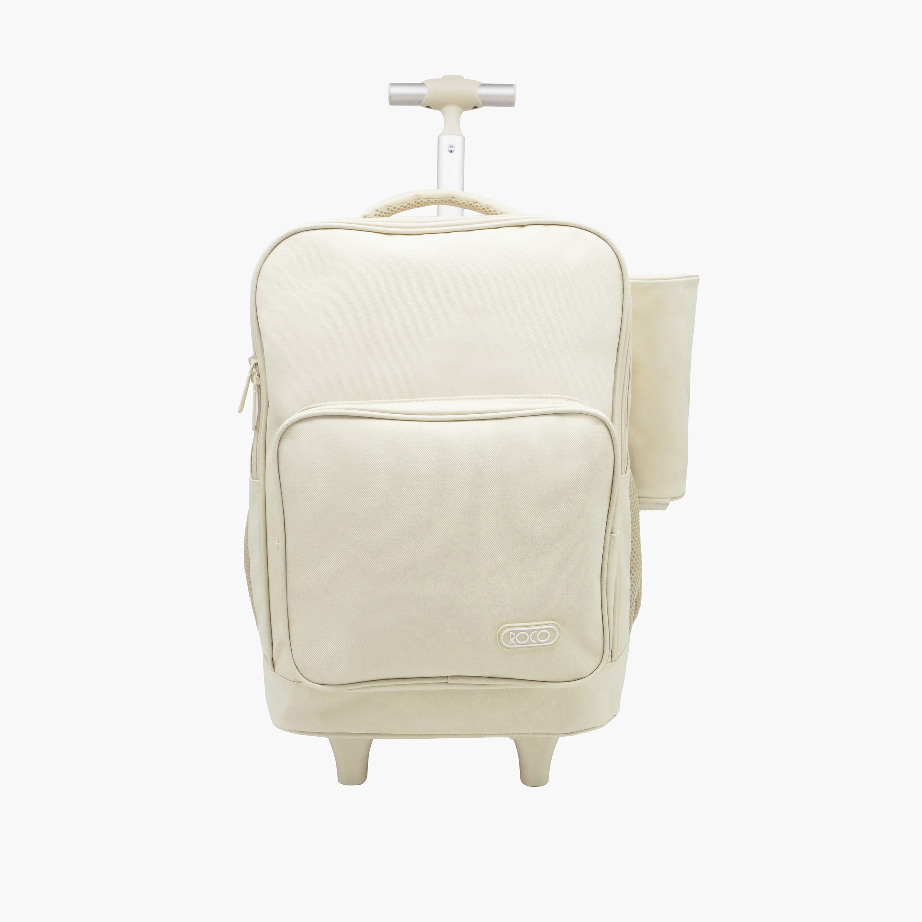 Roco Solid 15.6-inch Trolley Backpack with Retractable Handle and Pencil Pouch - 46x33x20 cms-school-bagsandbackpacks-trolleybags-image-1