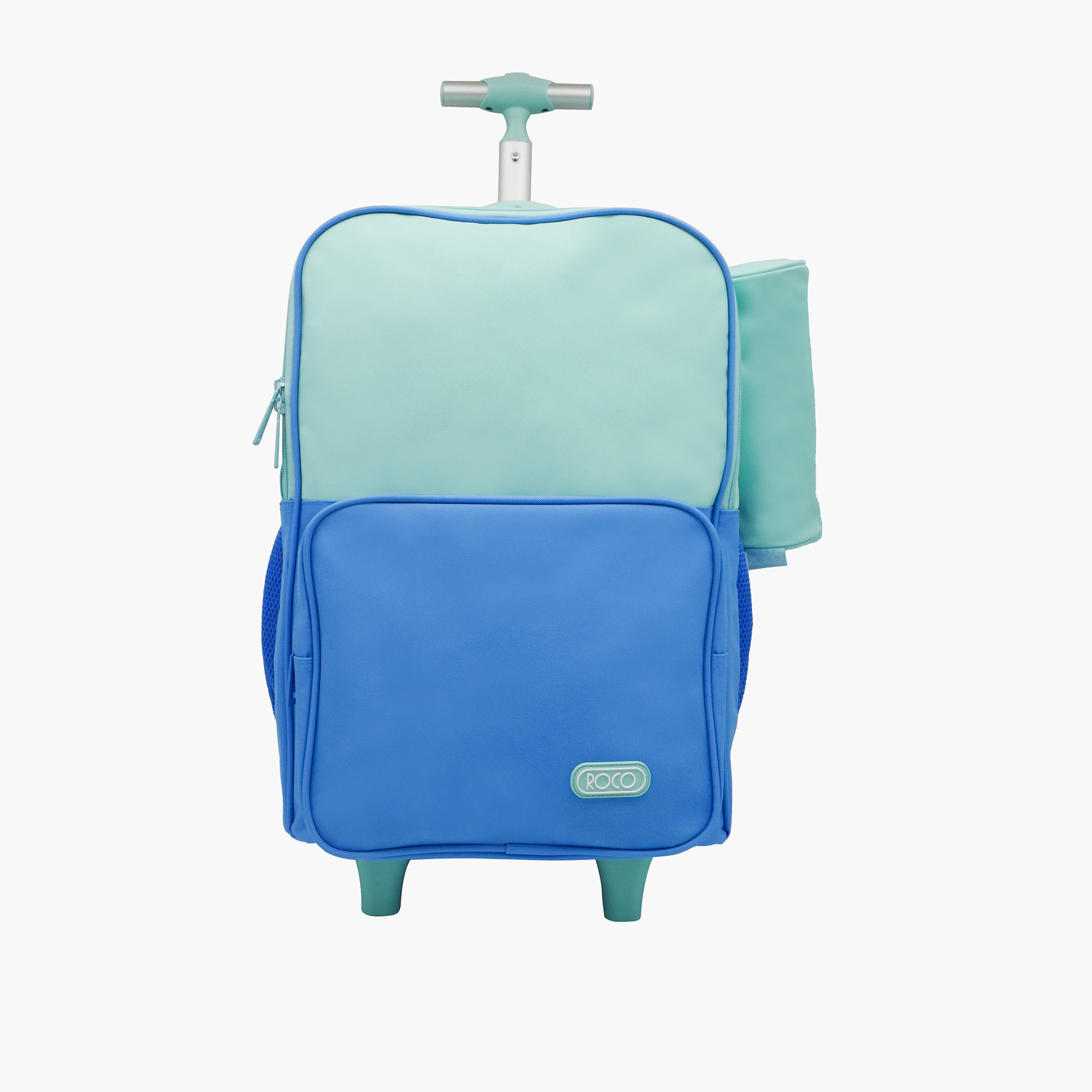 Roco Solid 15.6-inch Trolley Backpack with Retractable Handle and Pencil Pouch - 46x33x20 cms-school-bagsandbackpacks-trolleybags-image-1