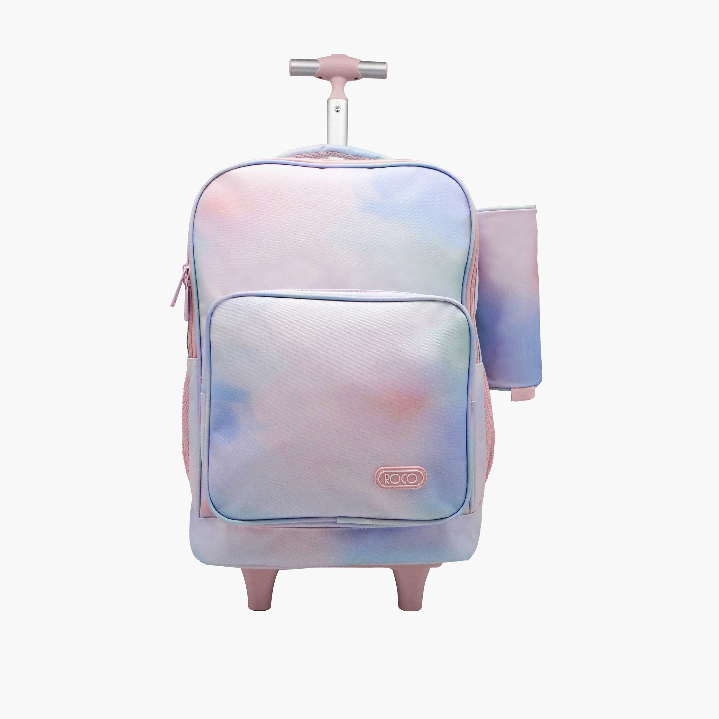 Roco Printed 15.6-inch Trolley Backpack with Retractable Handle and Pencil Pouch - 46x33x20 cms-school-bagsandbackpacks-trolleybags-image-1