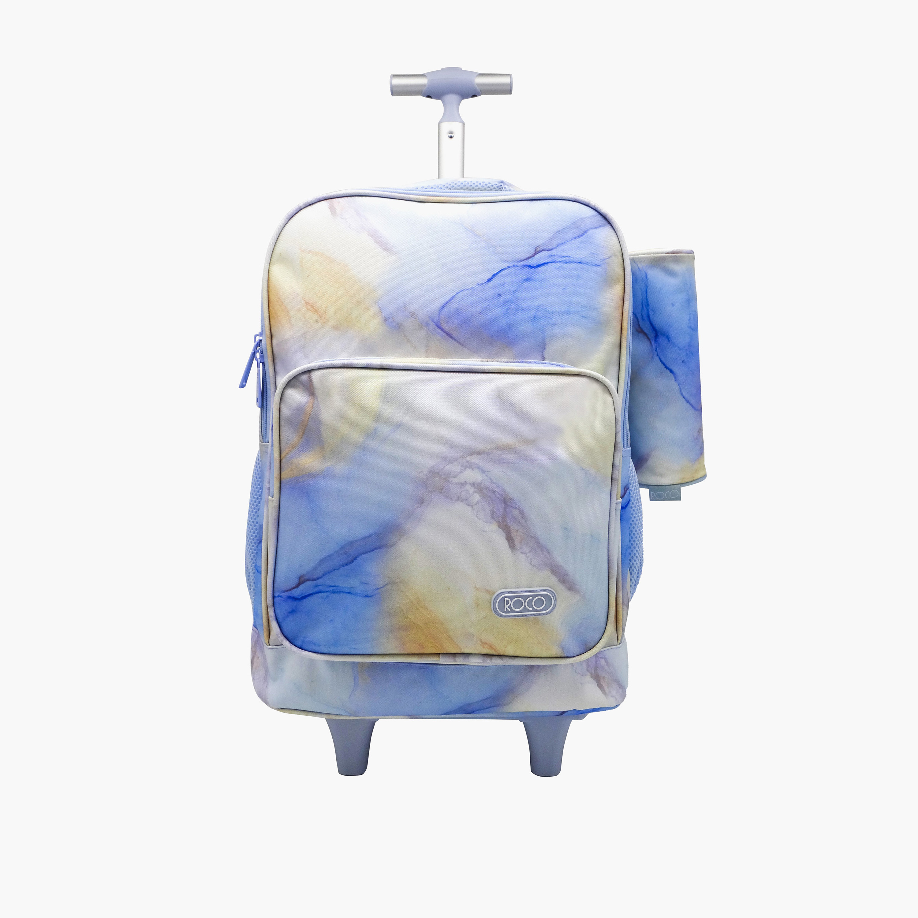 Roco Printed 15.6-inch Trolley Backpack with Retractable Handle and Pencil Pouch - 46x33x20 cms-school-bagsandbackpacks-trolleybags-image-1