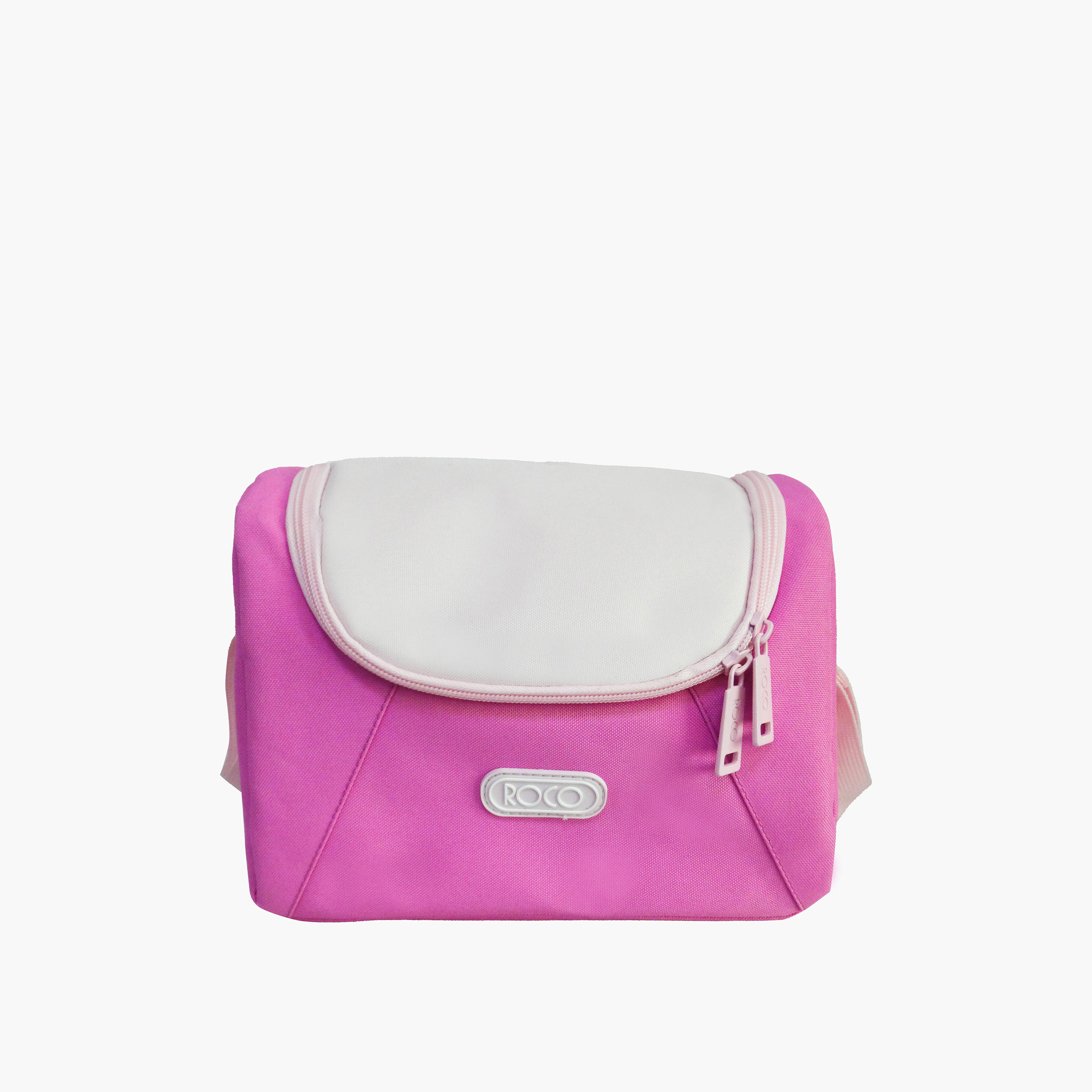 شنطة غداء سادة بحزام قابل للتعديل وسحاب إغلاق من روكو-school-lunchessentials-lunchbags-image-1