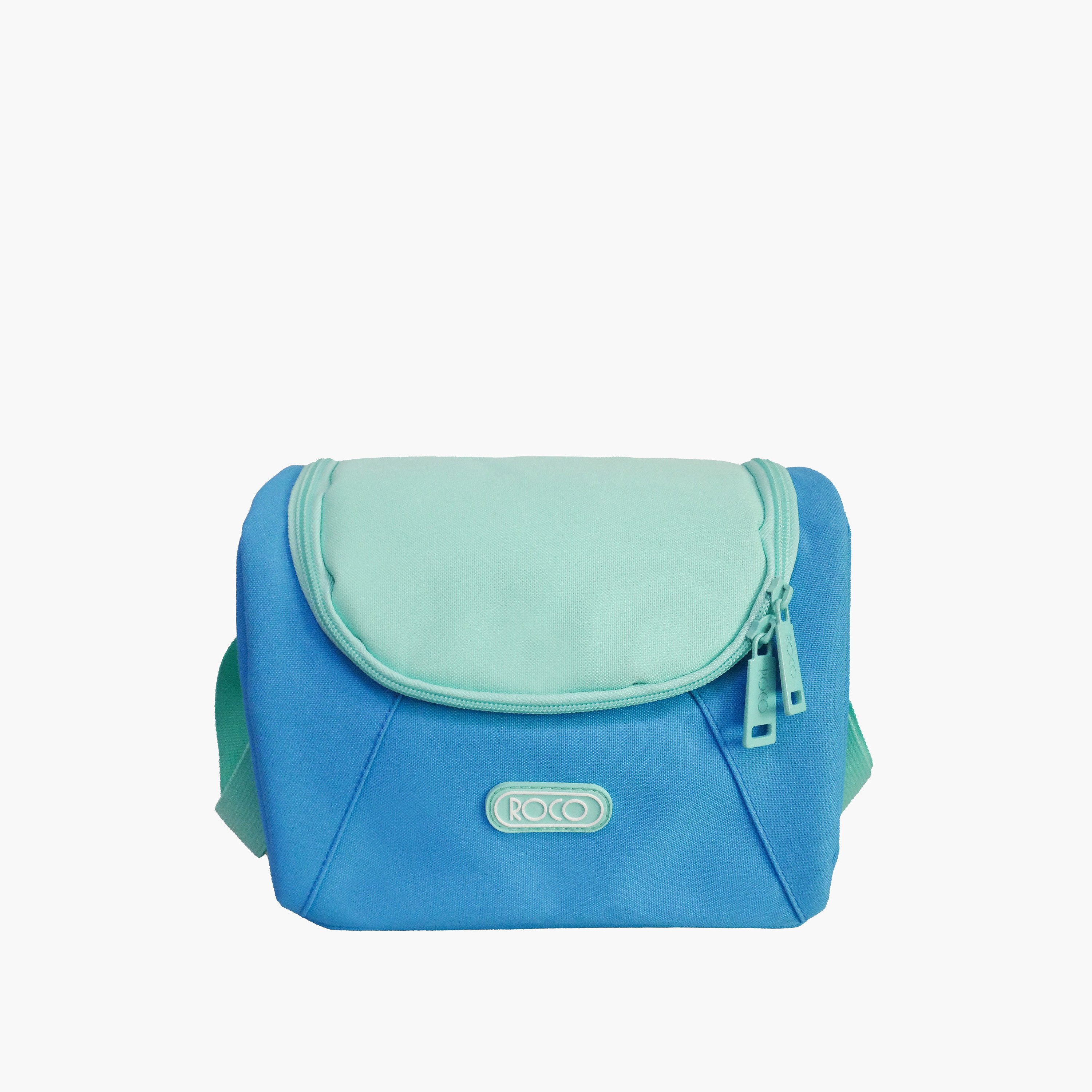 شنطة غداء سادة بحزام قابل للتعديل وسحاب إغلاق من روكو-school-lunchessentials-lunchbags-image-1