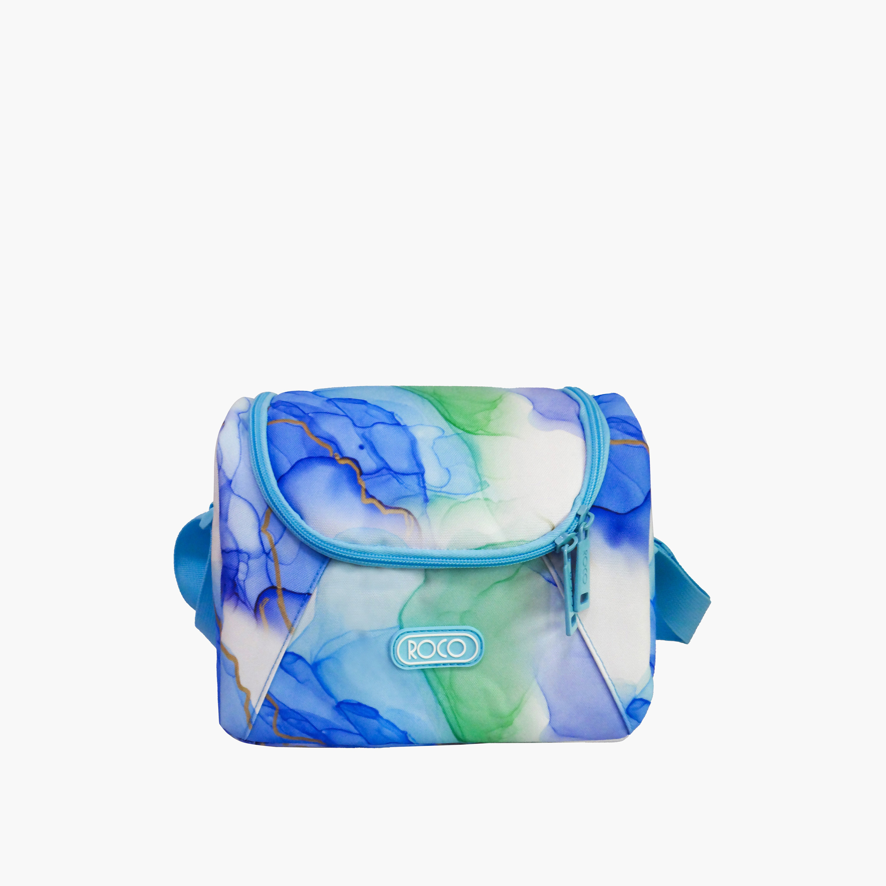 شنطة غداء بحزام قابل للتعديل وسحاب إغلاق وطبعات من روكو-school-lunchessentials-lunchbags-image-1