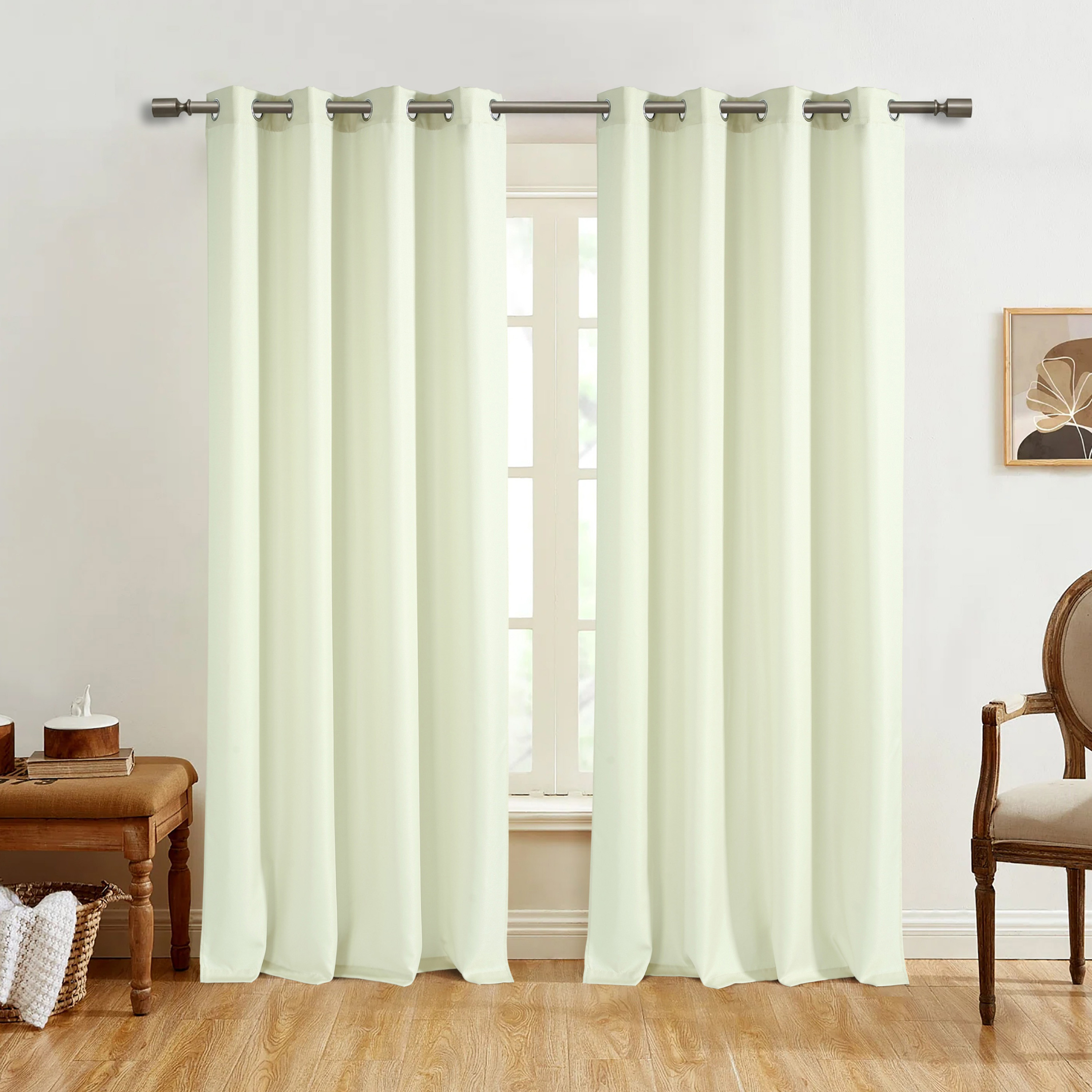 Jacquard Texture Assorted Curtain 1PC 140 x 240-household-windows-curtains-image-1