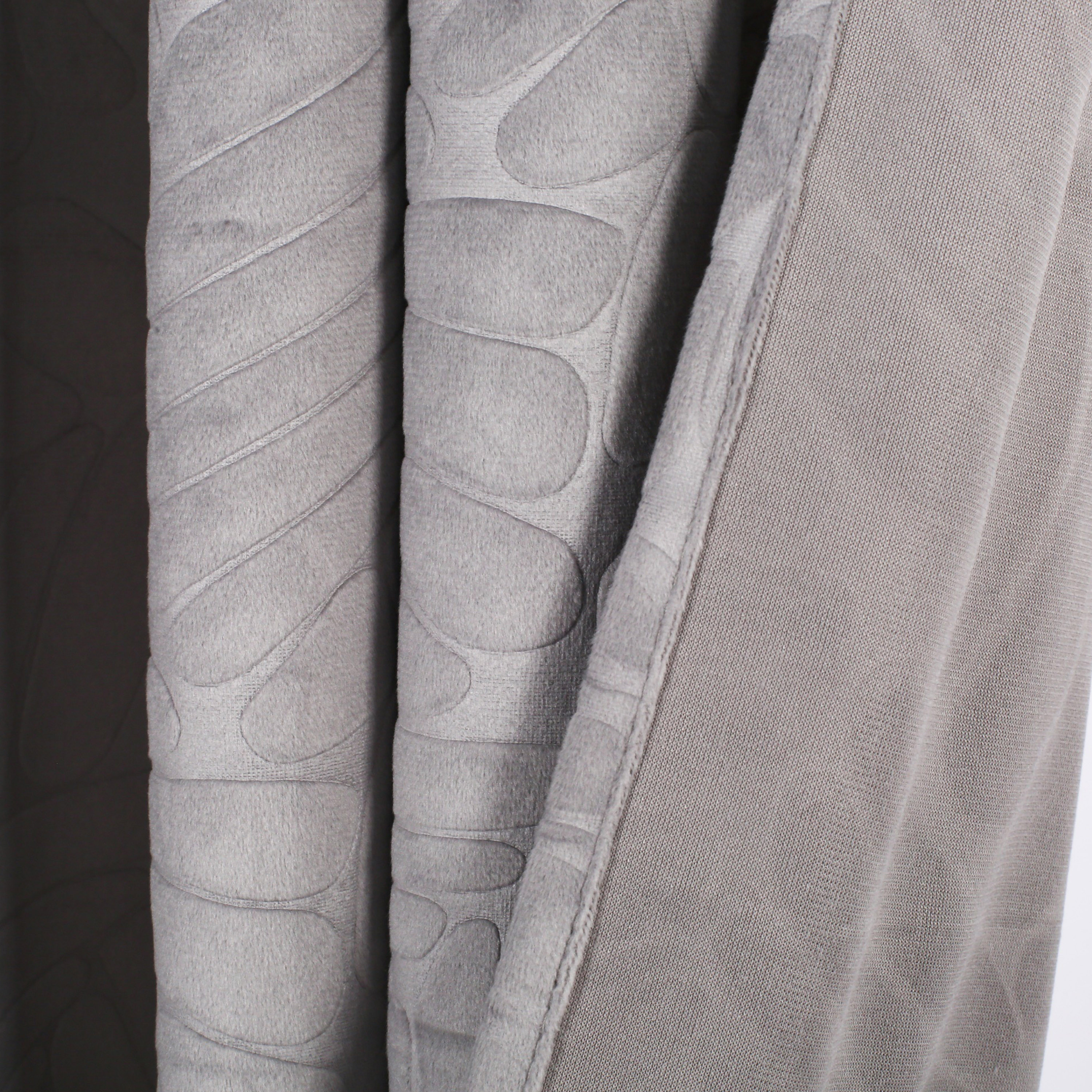 Textured Embossed Room Darkening Curtains-household-windows-curtains-image-7
