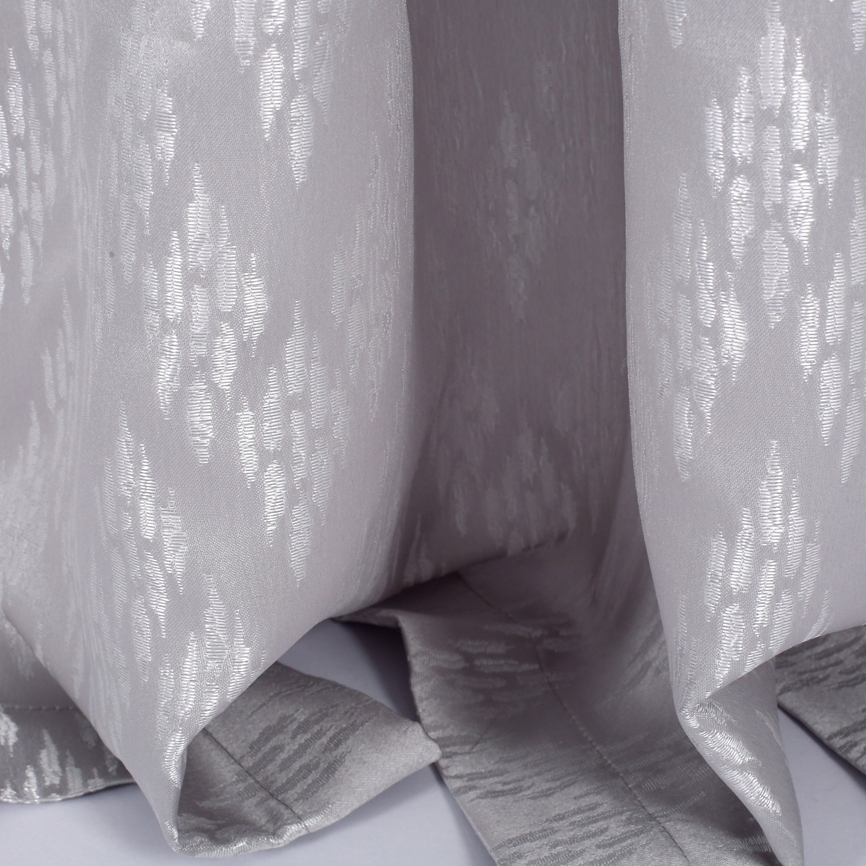 Jacquard Patterned Eyelet Curtain Set-household-windows-curtains-image-8
