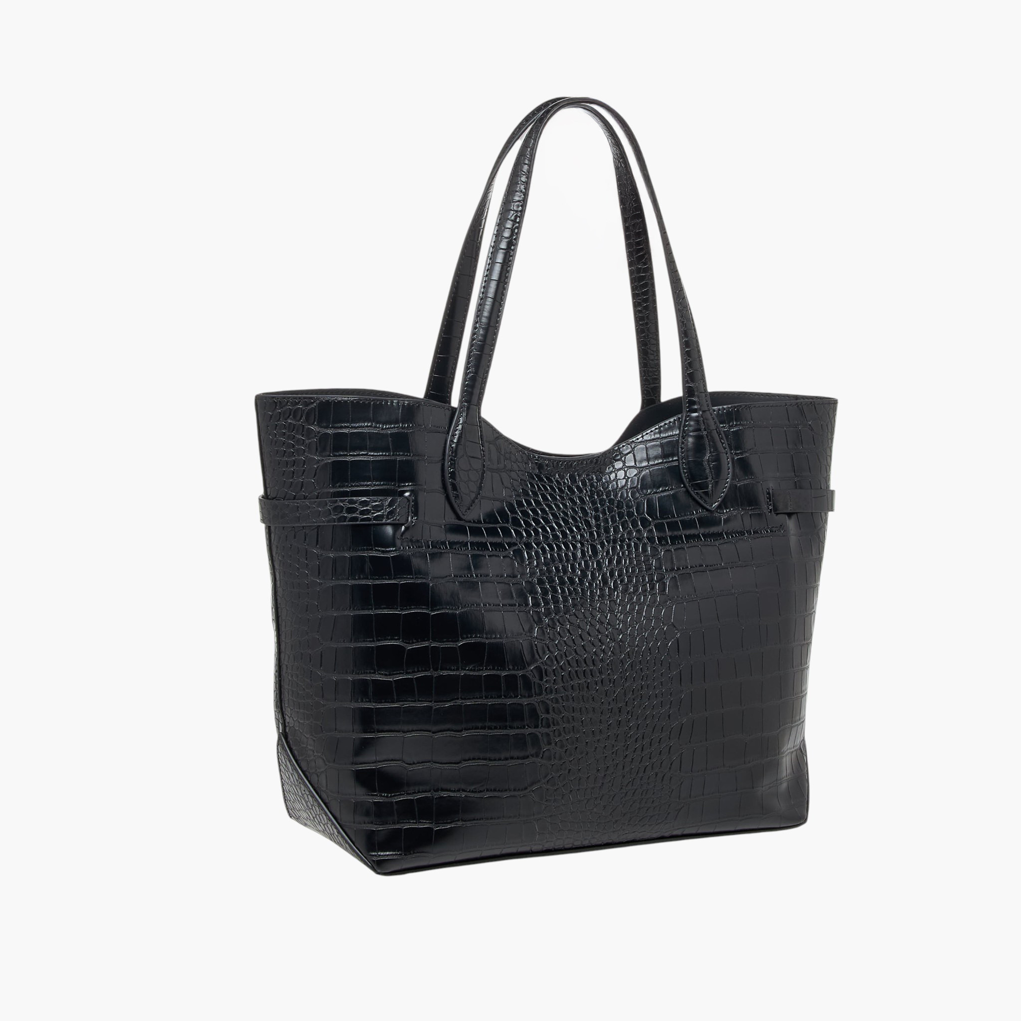 شنطة تسوق بملمس جلد حيوانات مع محفظة تيا من ساشا-women-bagsandwallets-handbags-image-4