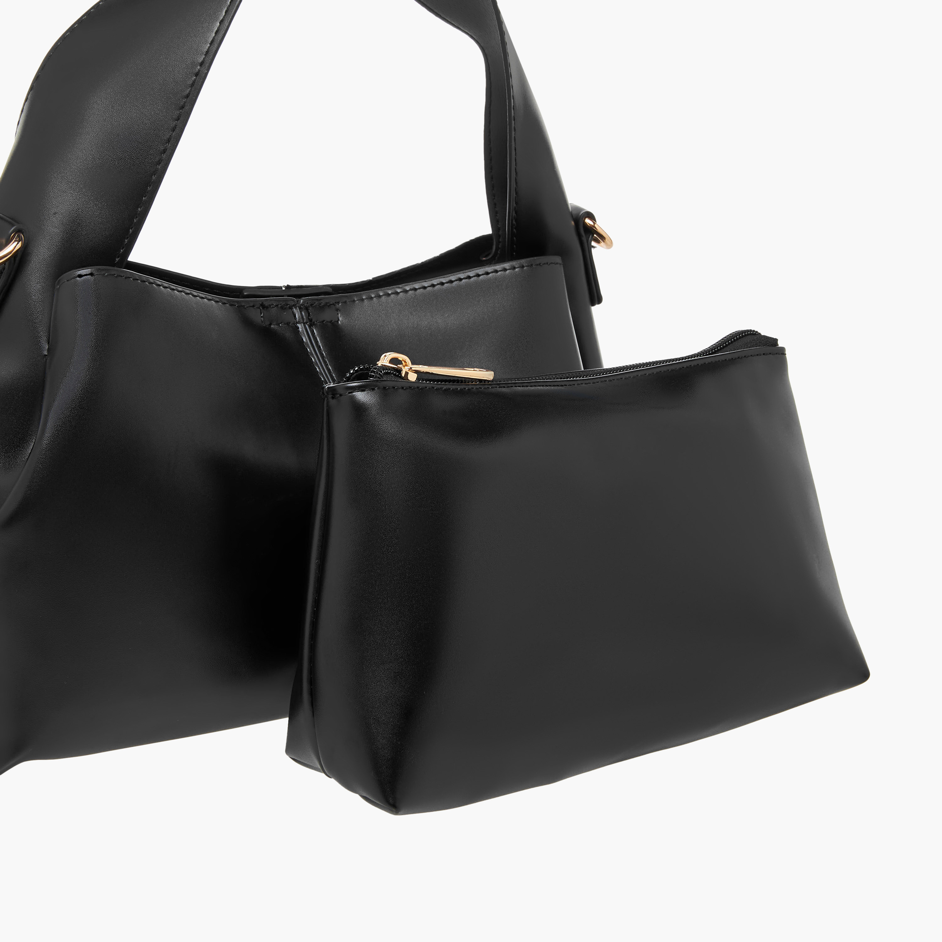 شنطة هوبو سادة مع شنطة صغيرة تيا من ساشا-women-bagsandwallets-handbags-image-7