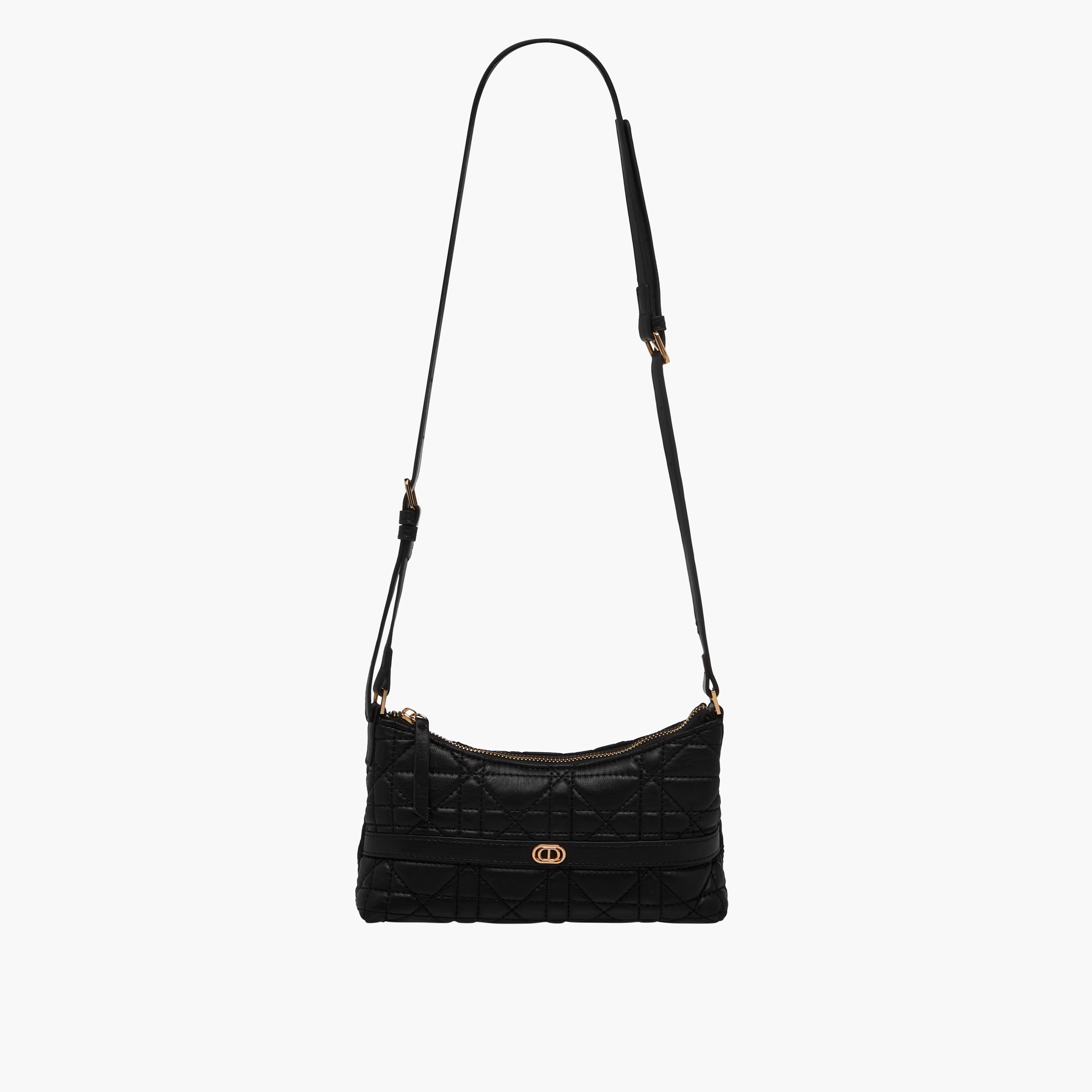 Sasha Quilted Crossbody Bag with Zip Closure-women-bagsandwallets-handbags-image-1