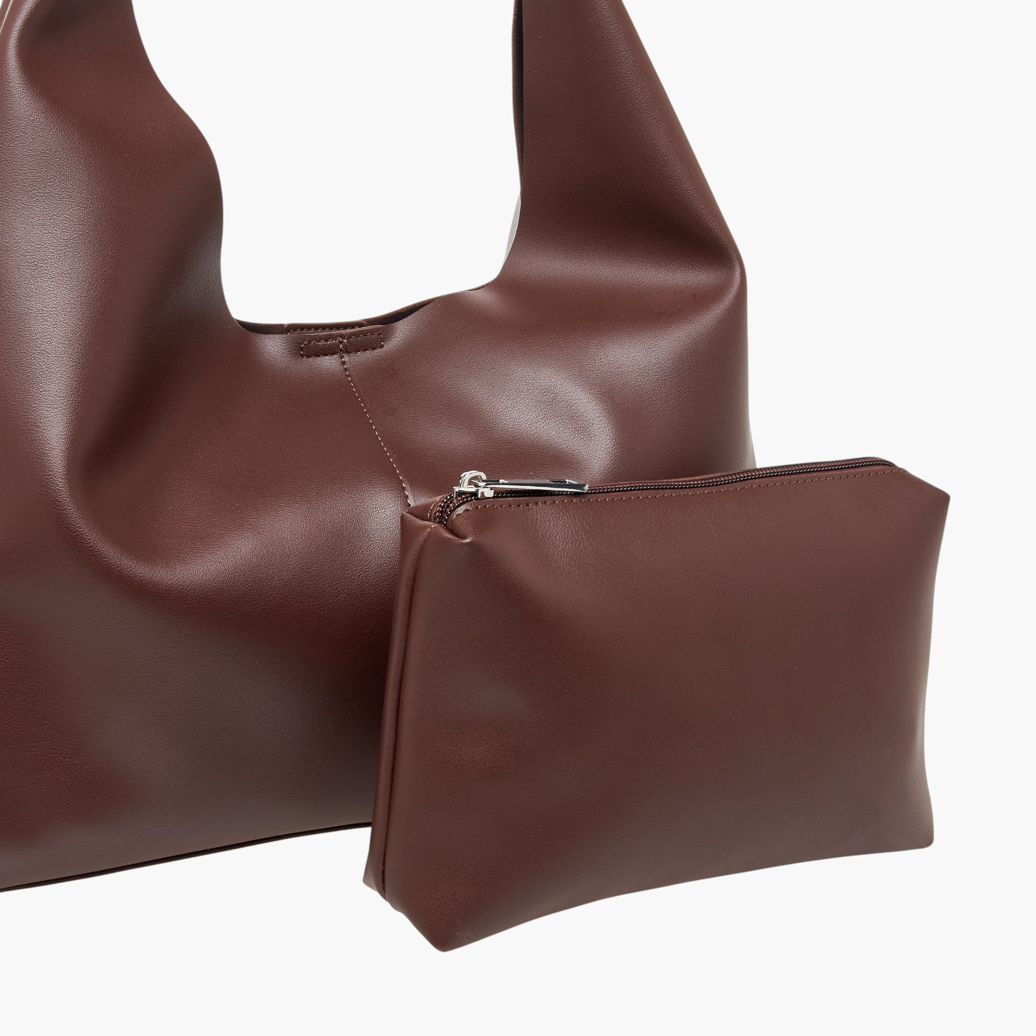 Sasha Tia Monotone Hobo Bag with Pouch-women-bagsandwallets-handbags-image-6